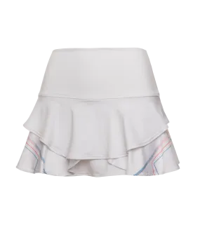 196041-100 | FLOUNCE SKIRT-13" | WHITE