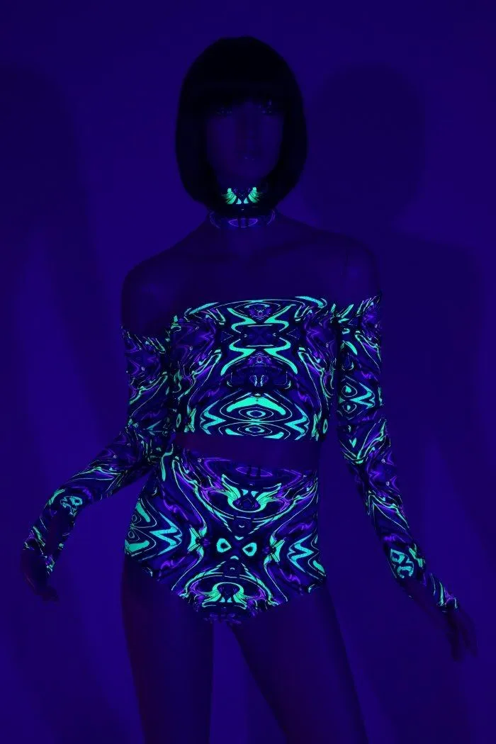 5PC Neon Melt UV Glow Set