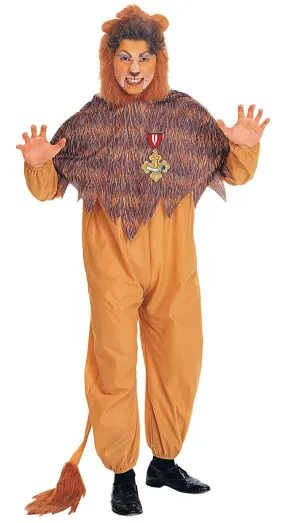 Adults Wizard Of Oz Cowardly Lion Costume