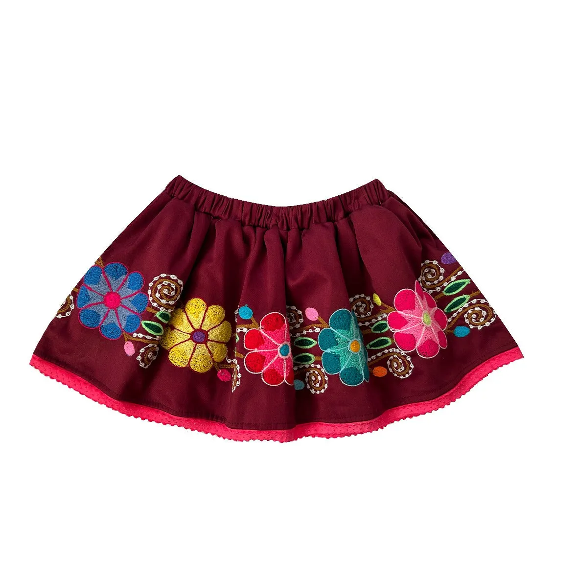 AGUSTINA - TRADITIONAL SKIRT FOR GIRLS HUAMANGA