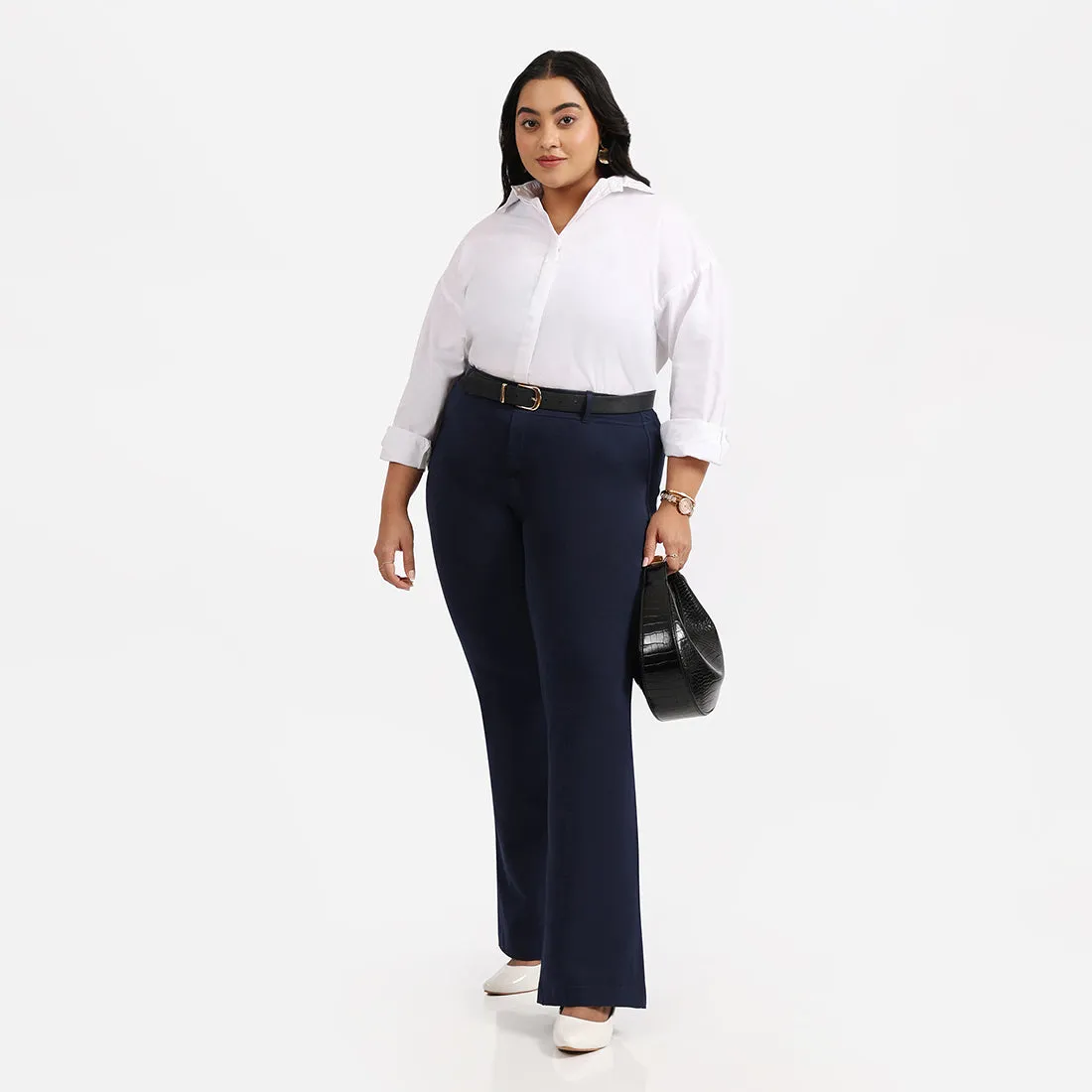 AM:PM Cotton Flare Pants - Lite Tall