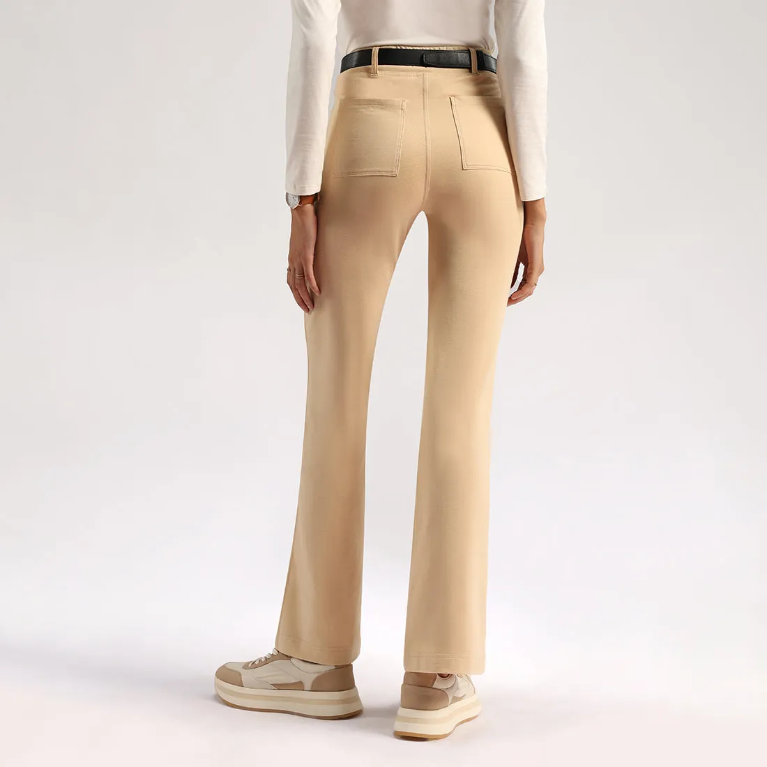 AM:PM Cotton Flare Pants - Lite Tall