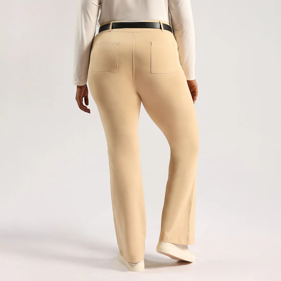 AM:PM Cotton Flare Pants - Lite Tall