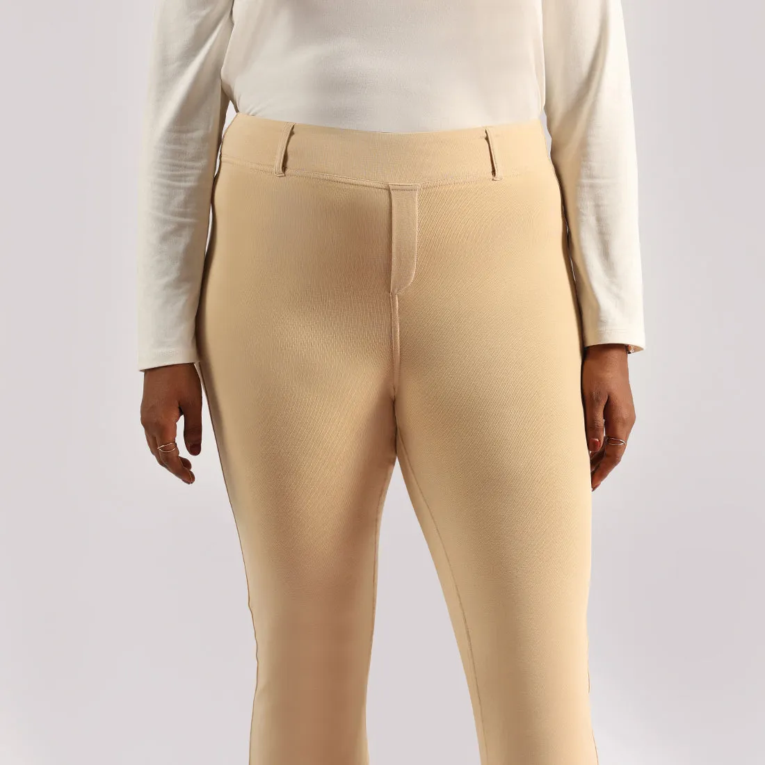 AM:PM Cotton Flare Pants - Lite Tall