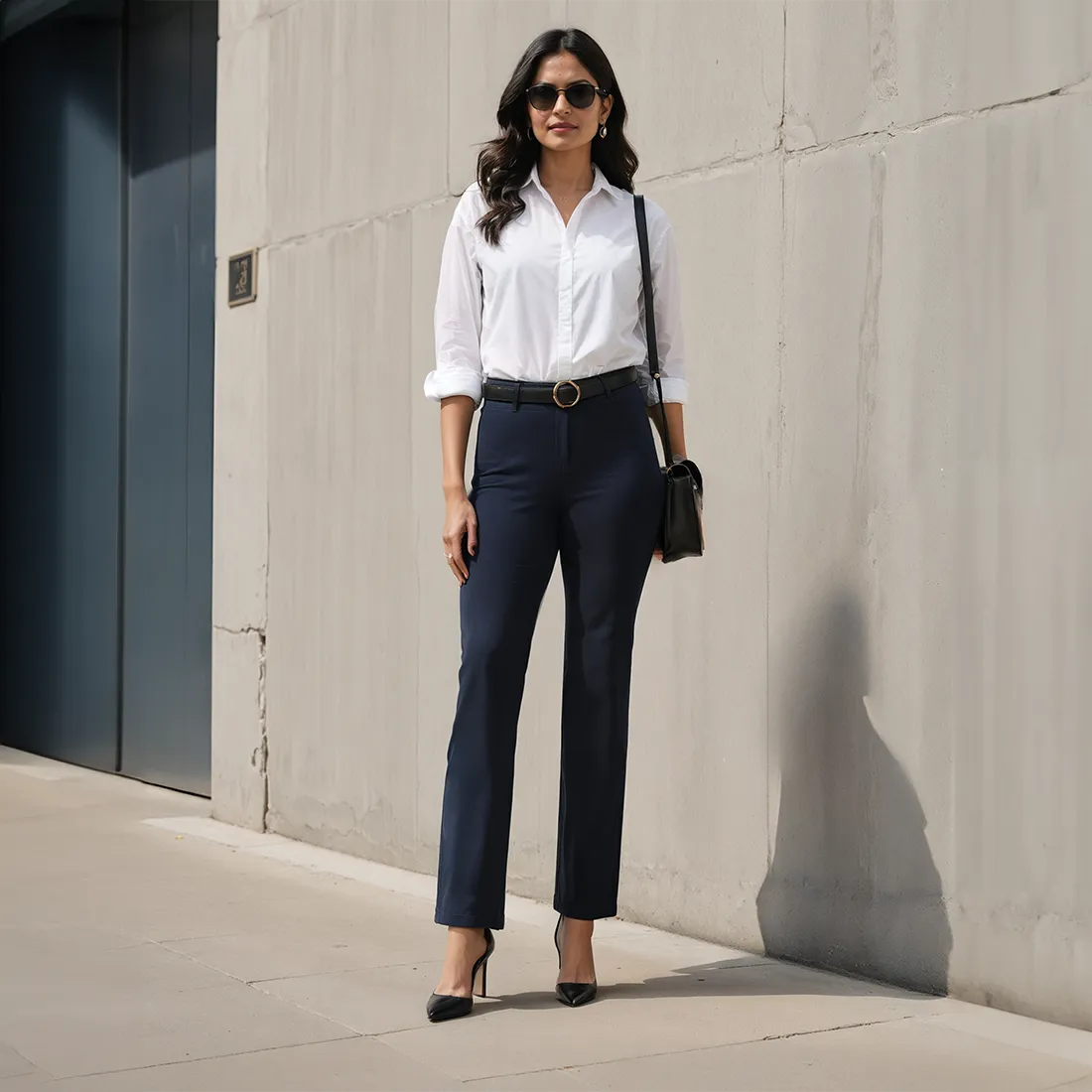 AM:PM Cotton Flare Pants - Lite Tall