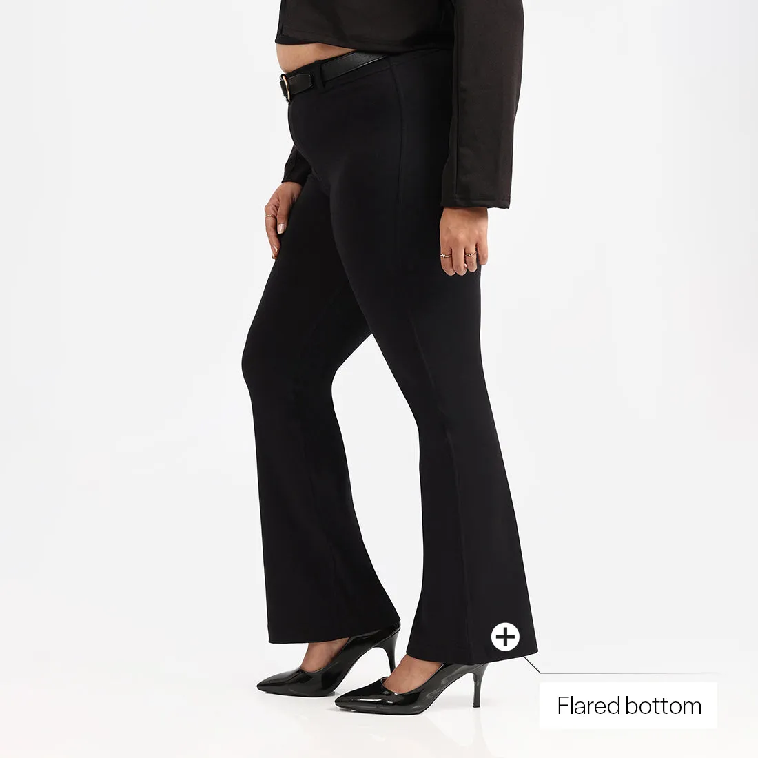 AM:PM Cotton Flare Pants - Lite Tall