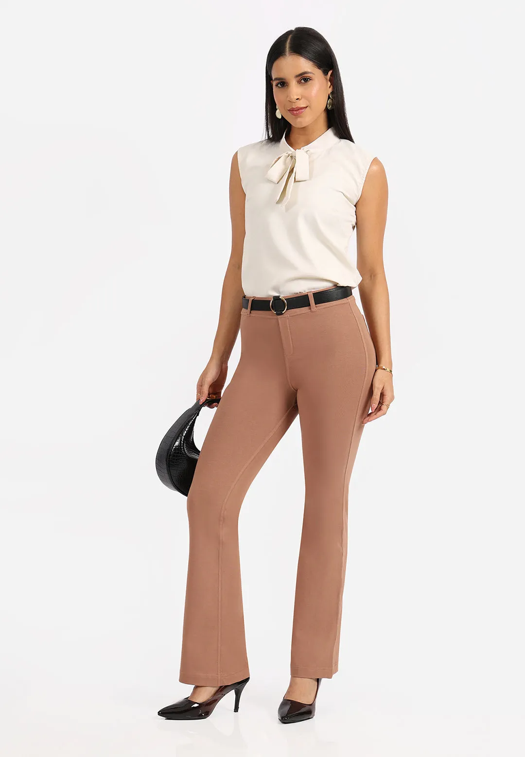 AM:PM Cotton Flare Pants - Lite