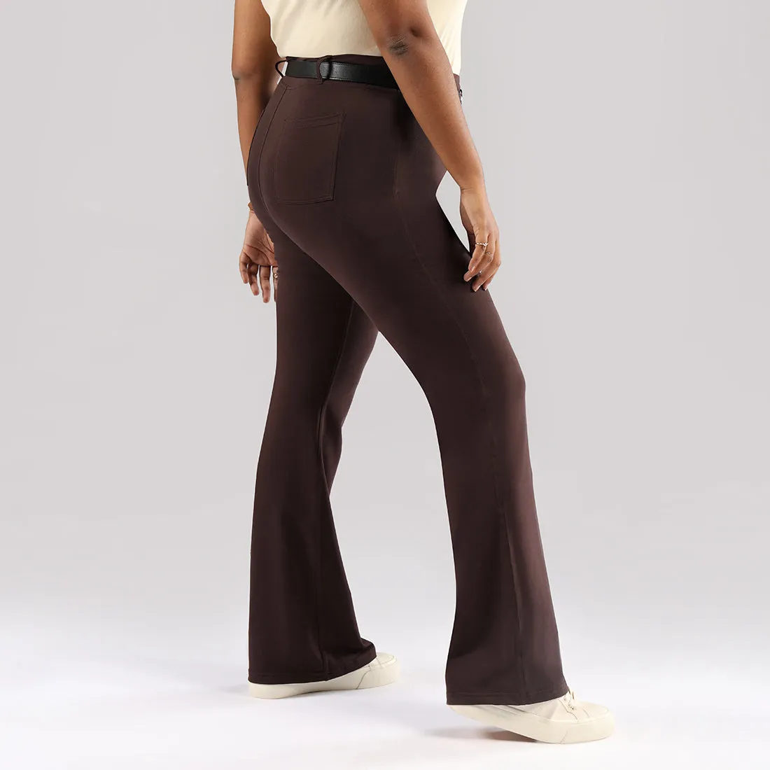 AM:PM Cotton Flare Pants - Lite