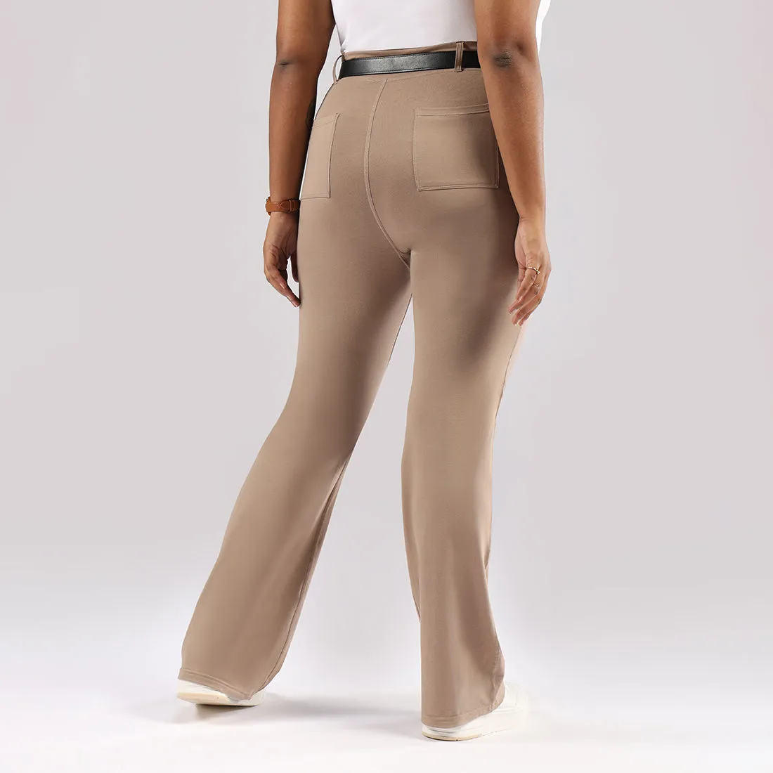 AM:PM Cotton Flare Pants - Lite