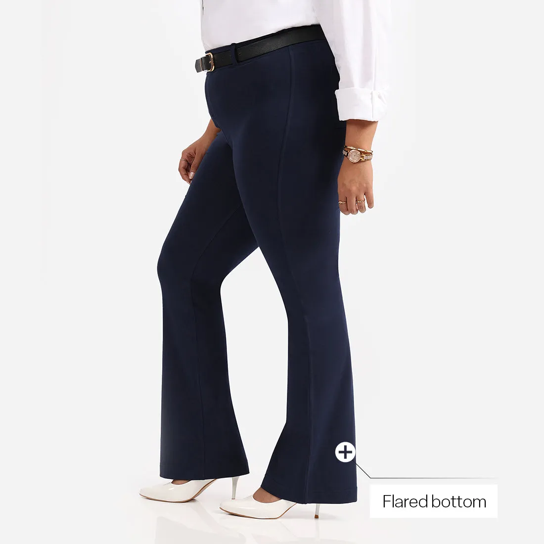 AM:PM Cotton Flare Pants - Lite