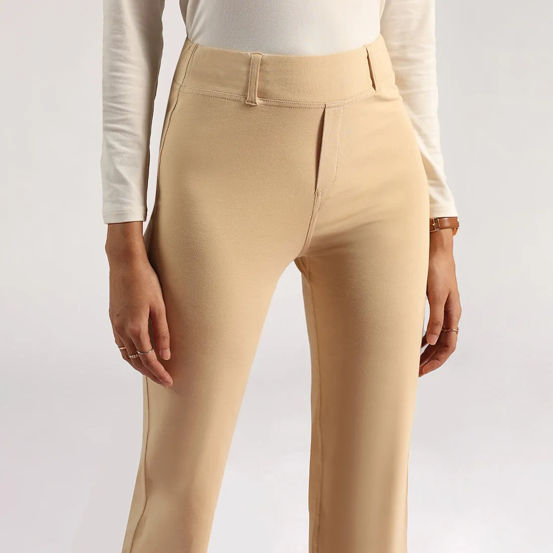 AM:PM Cotton Flare Pants - Lite