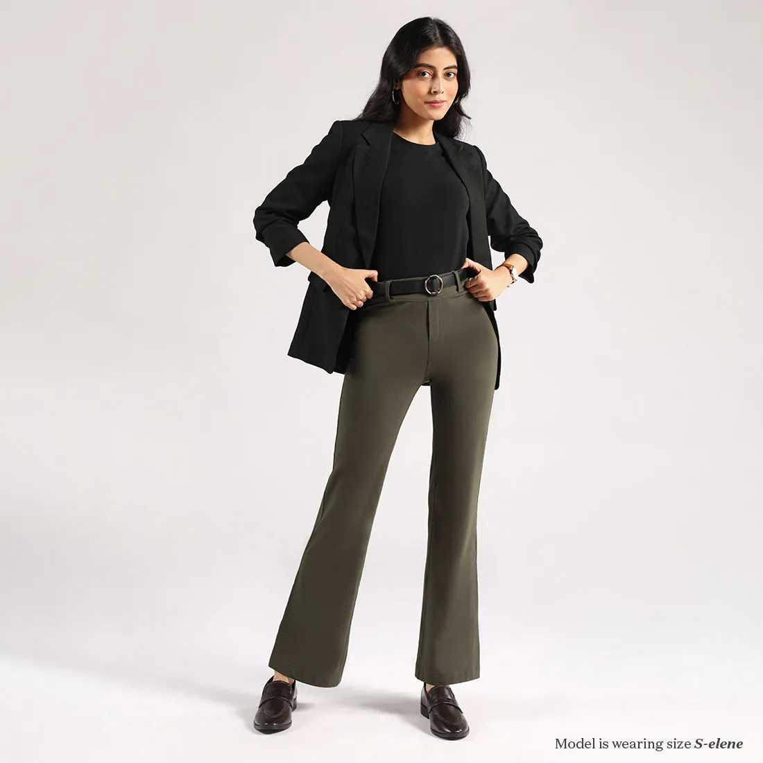 AM:PM Cotton Flare Pants - Lite