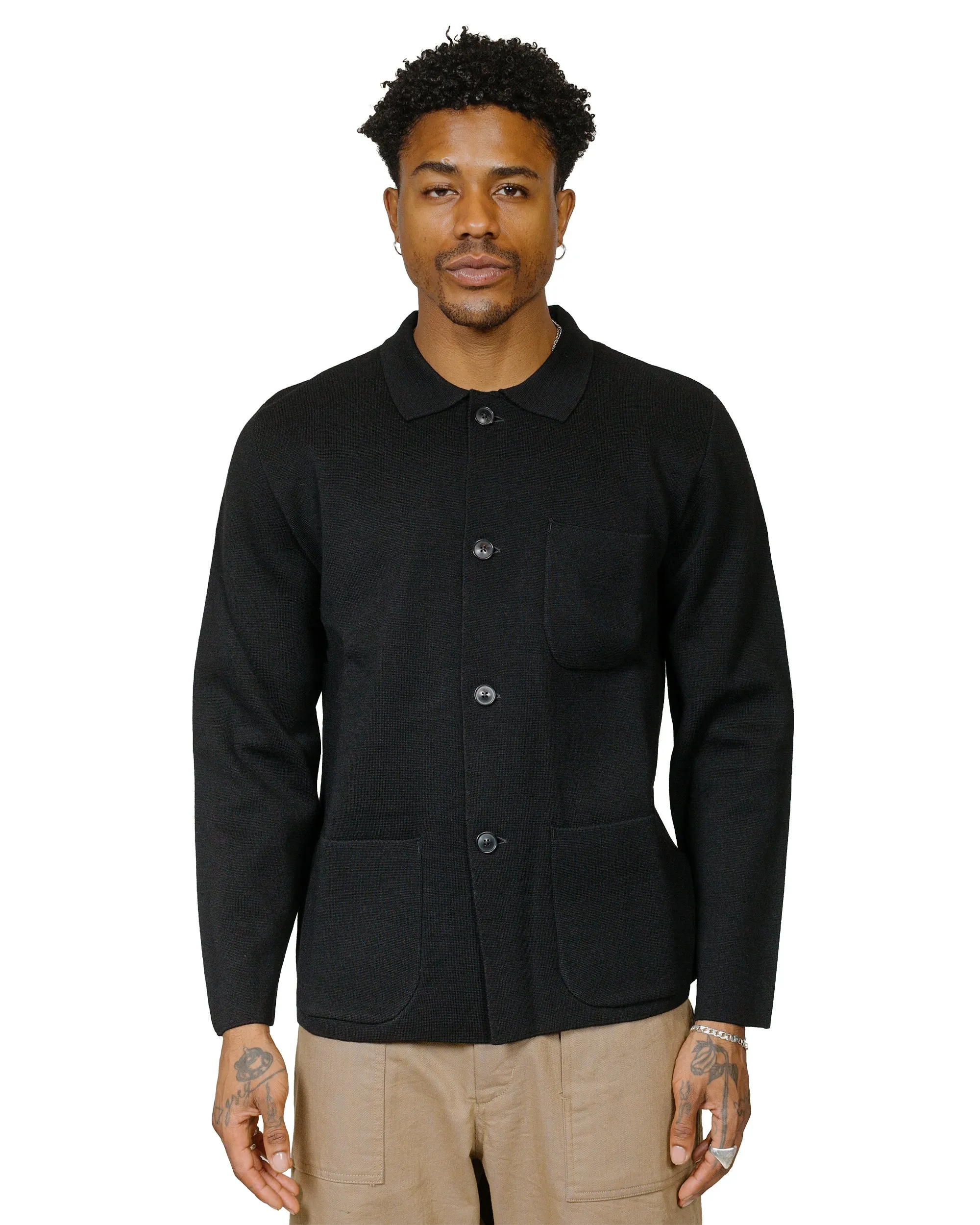 Andersen-Andersen Work Jacket Black