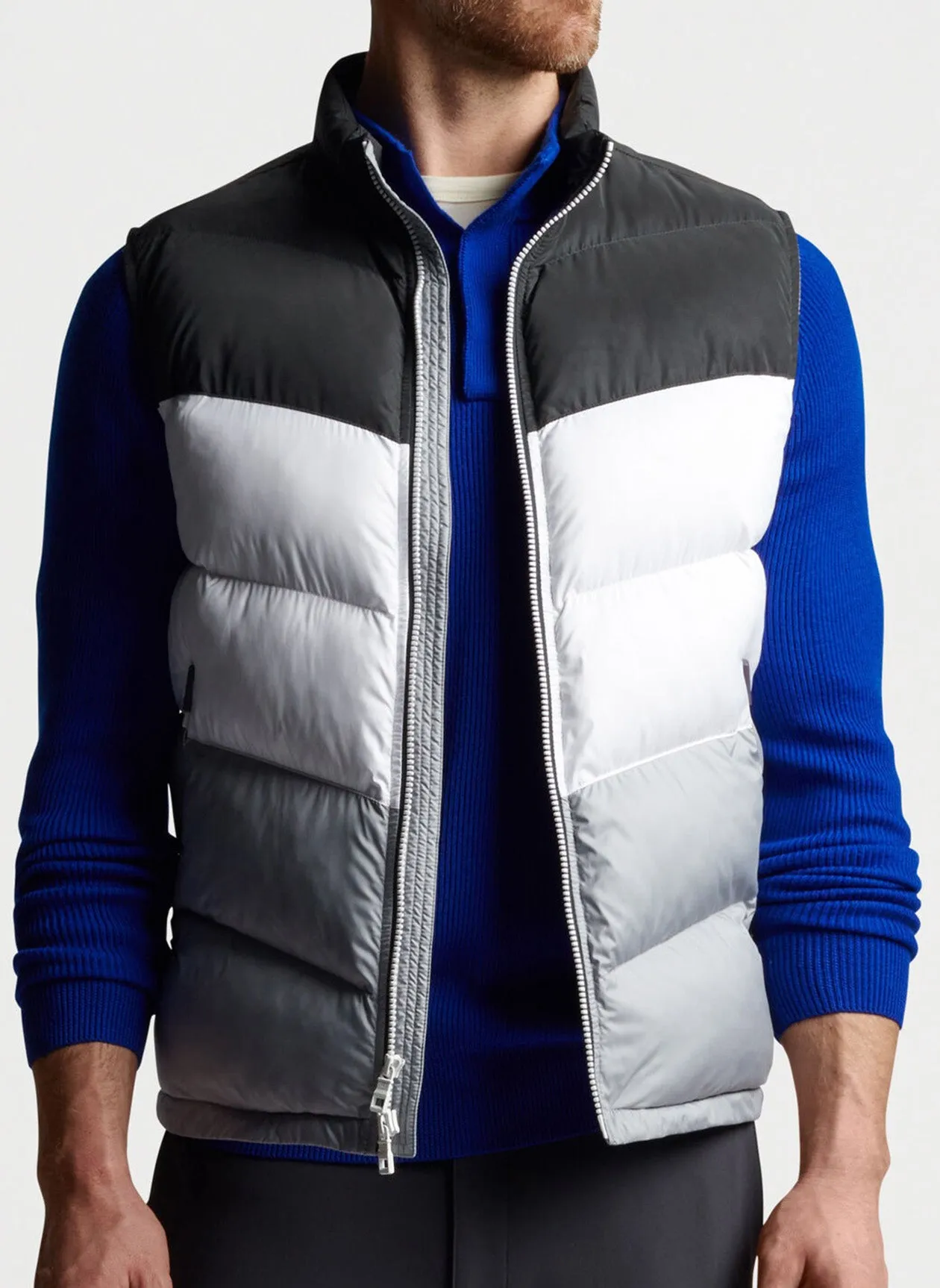 APRÉS SKI VEST - BLACK REFLECTIVE