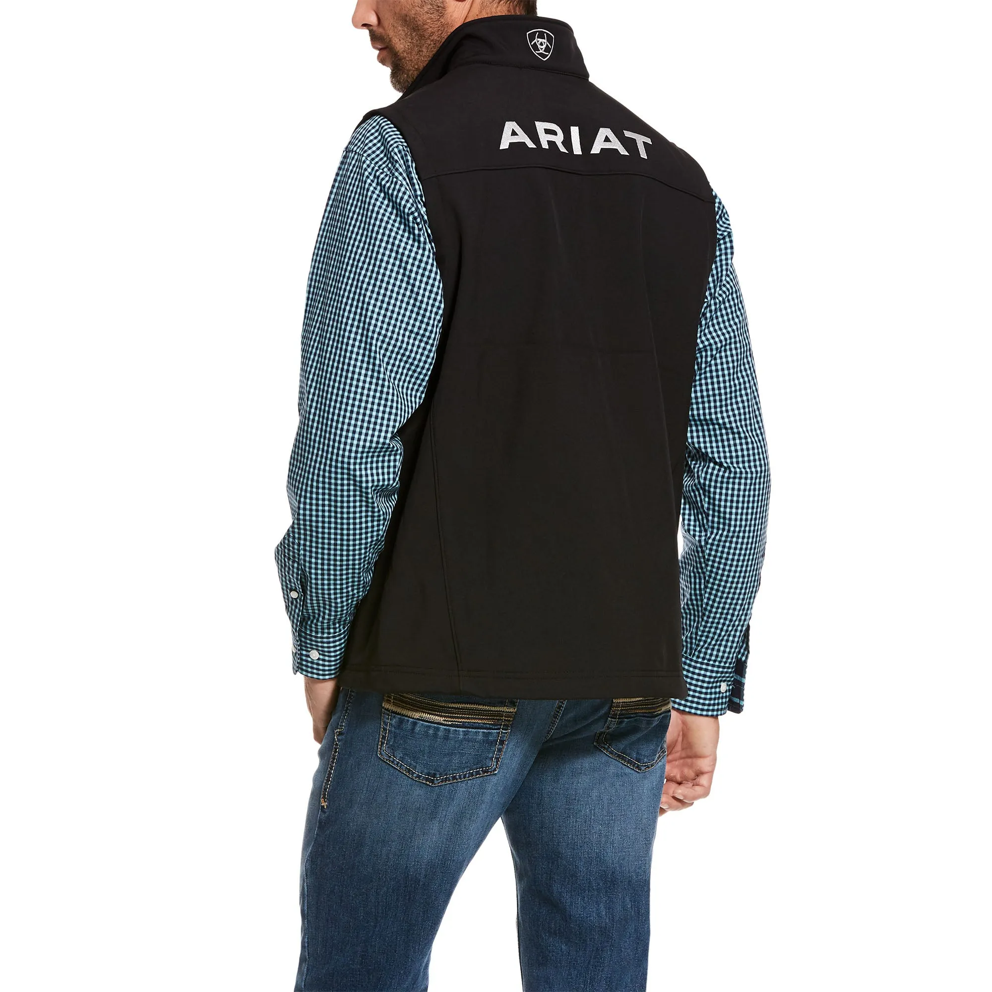 ARIAT Men's Logo 2.0 Softsheel Vest 10028321