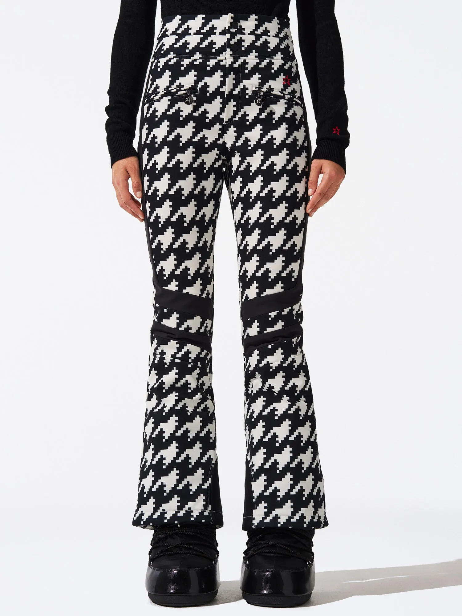 Aurora Houndstooth Stretch Ski Pant