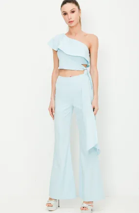 Baby Blue Ula Flared Pants