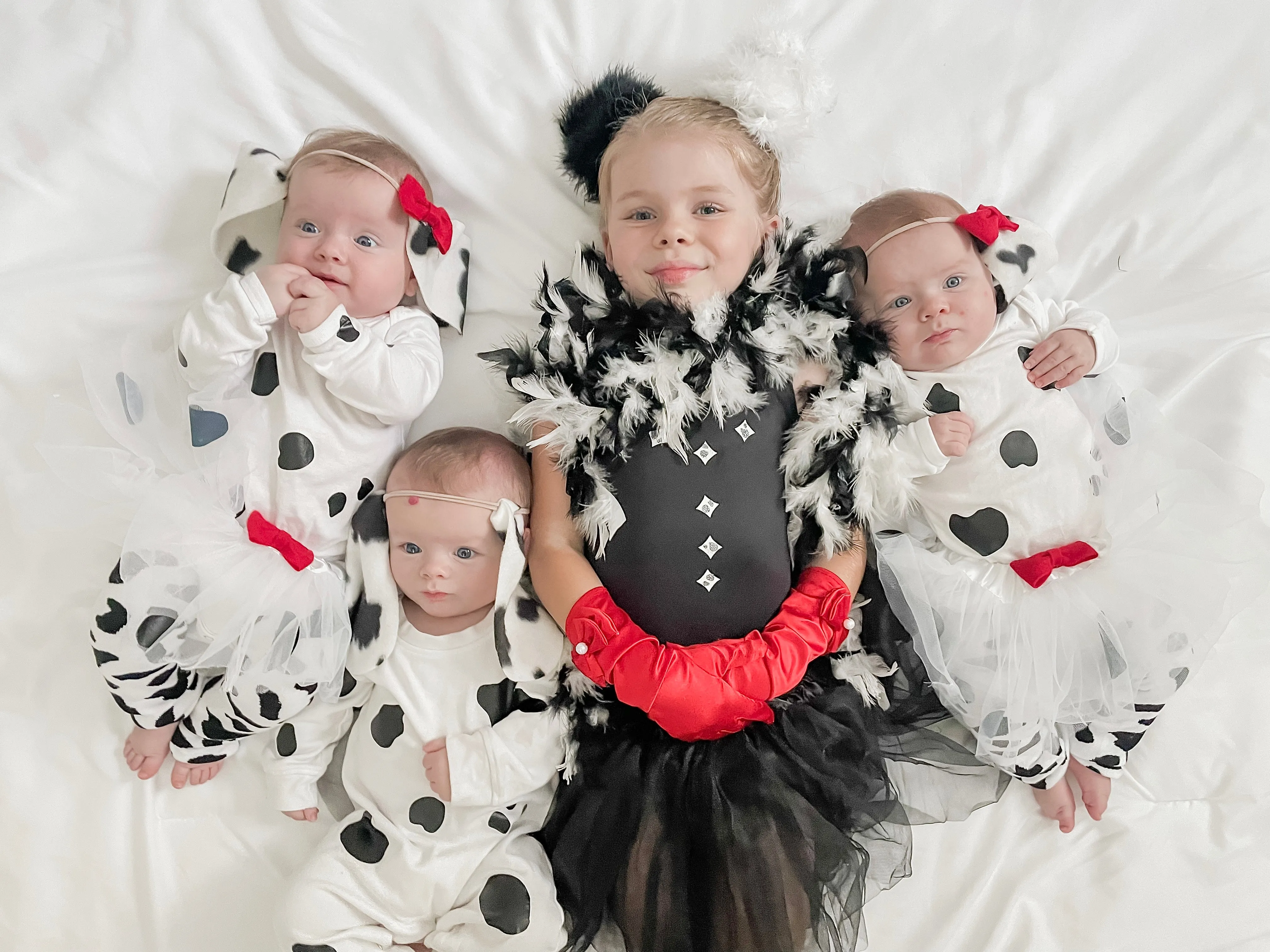 Baby Dalmatian Costume - Girly