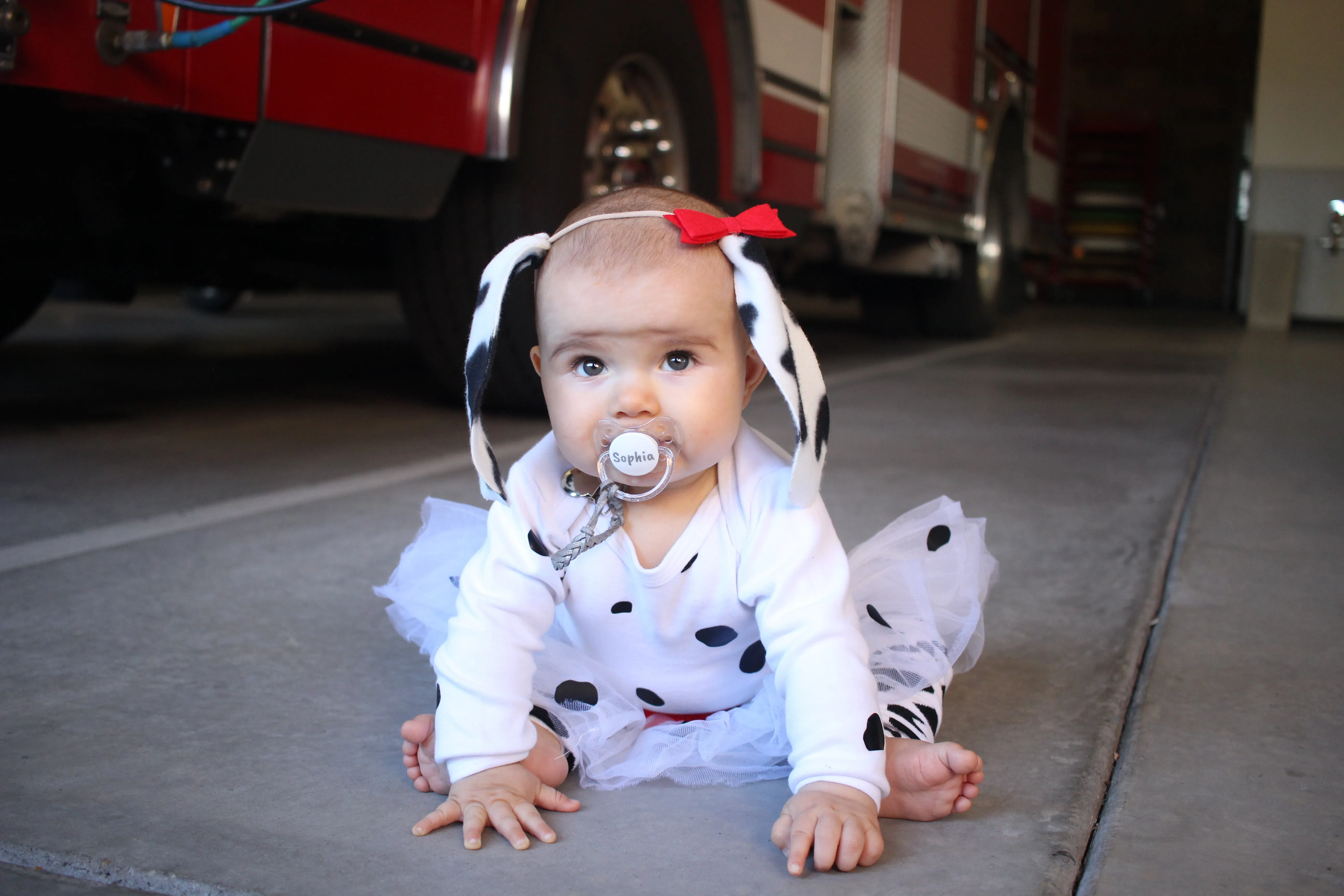 Baby Dalmatian Costume - Girly