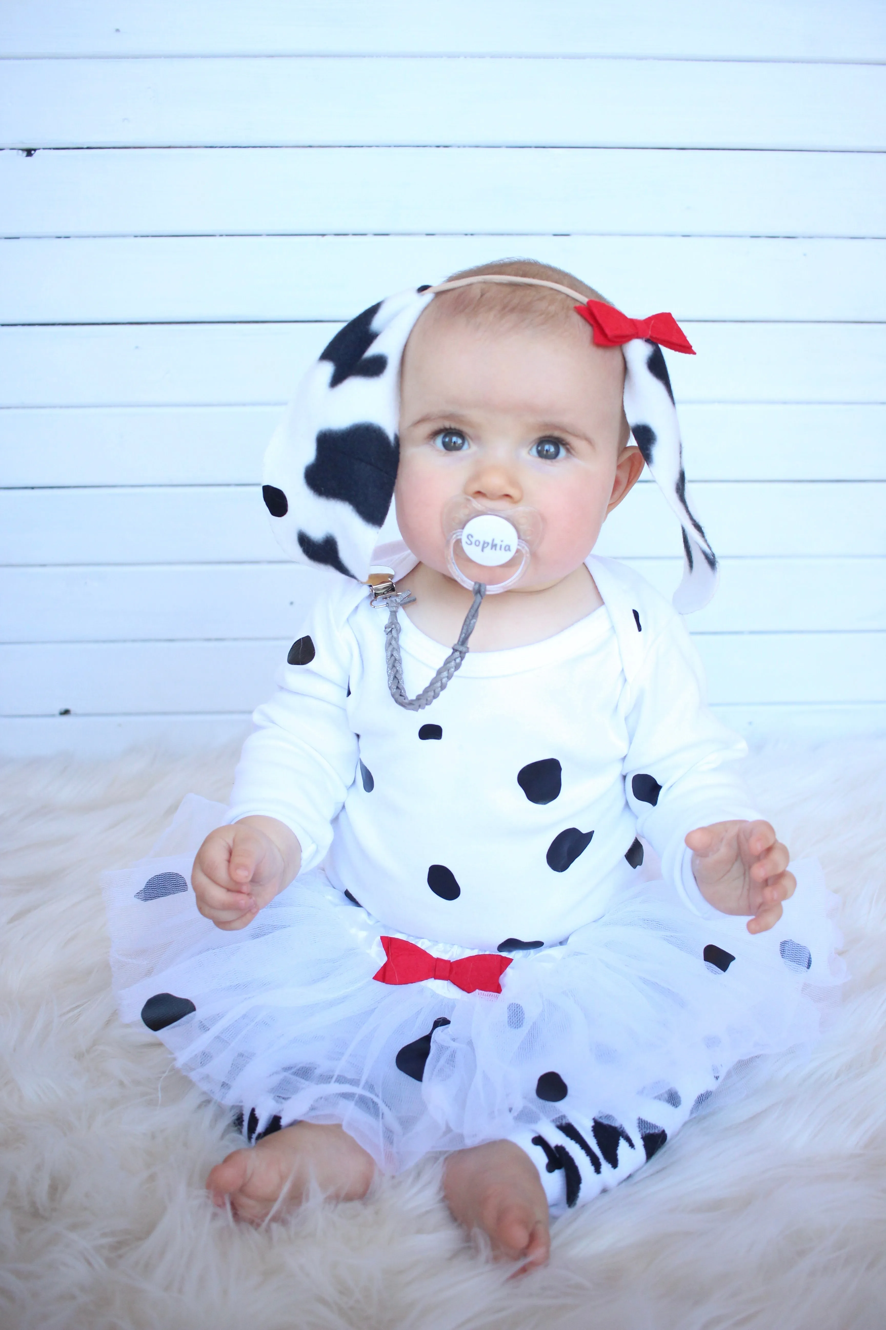 Baby Dalmatian Costume - Girly