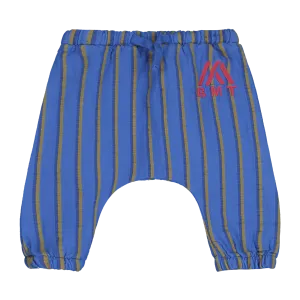 BBTR-VERTICAL STRIPES BABY TROUSER-Fresh blue