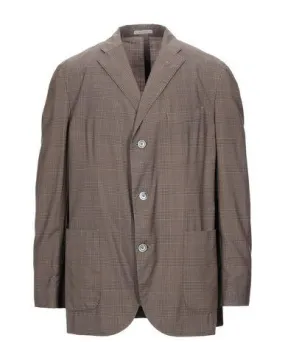 Boglioli Man Blazer Khaki 46 suit