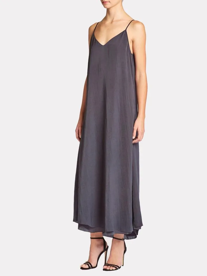 BROCHU WALKER - Luna Cami Dress in Ebony