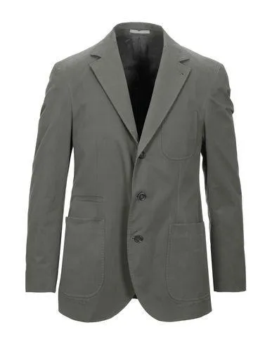 Brunello Cucinelli Man Blazer Military green 46 suit