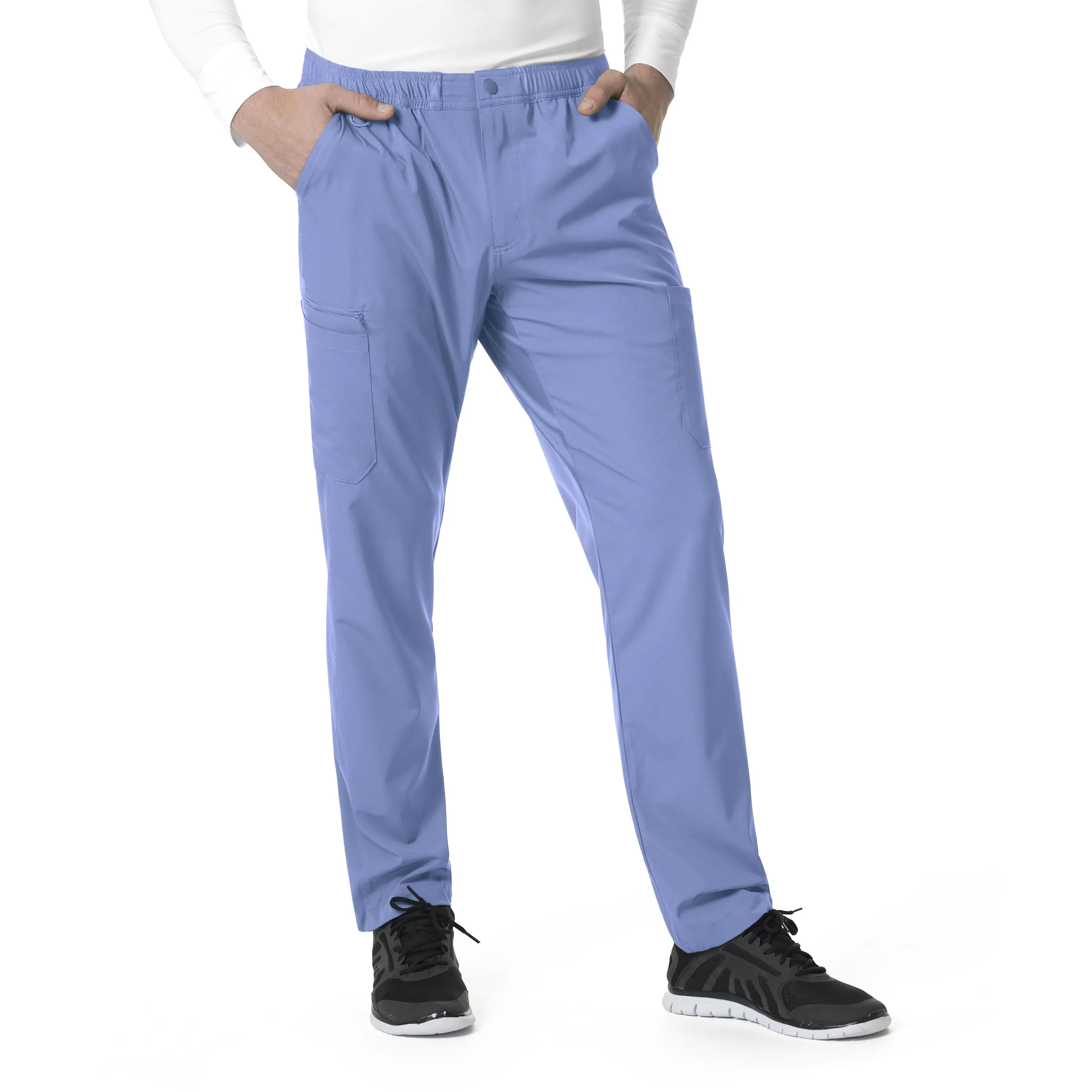 Carhartt Force Liberty Men's Athletic Cargo Scrub Pant - Ceil Blue