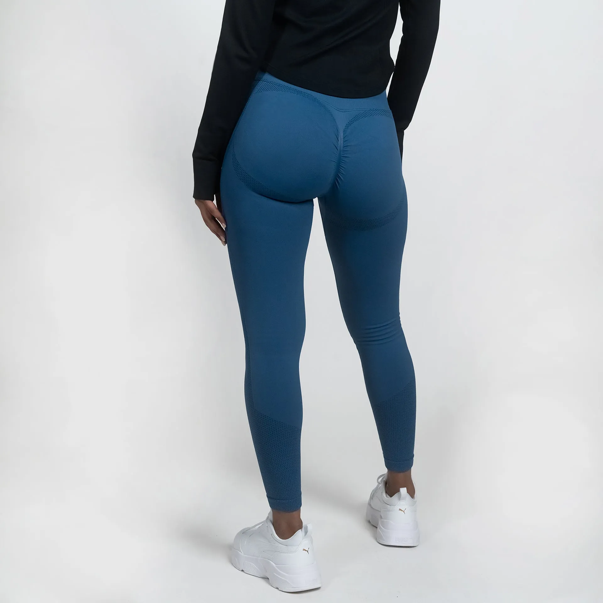 Contessa Pro Scrunch - Blue Leggings