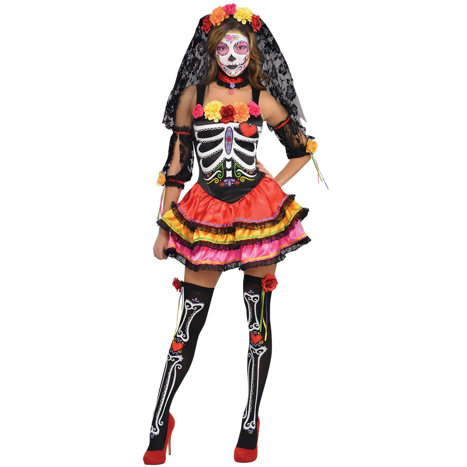 Day Of The Dead Senorita Costume