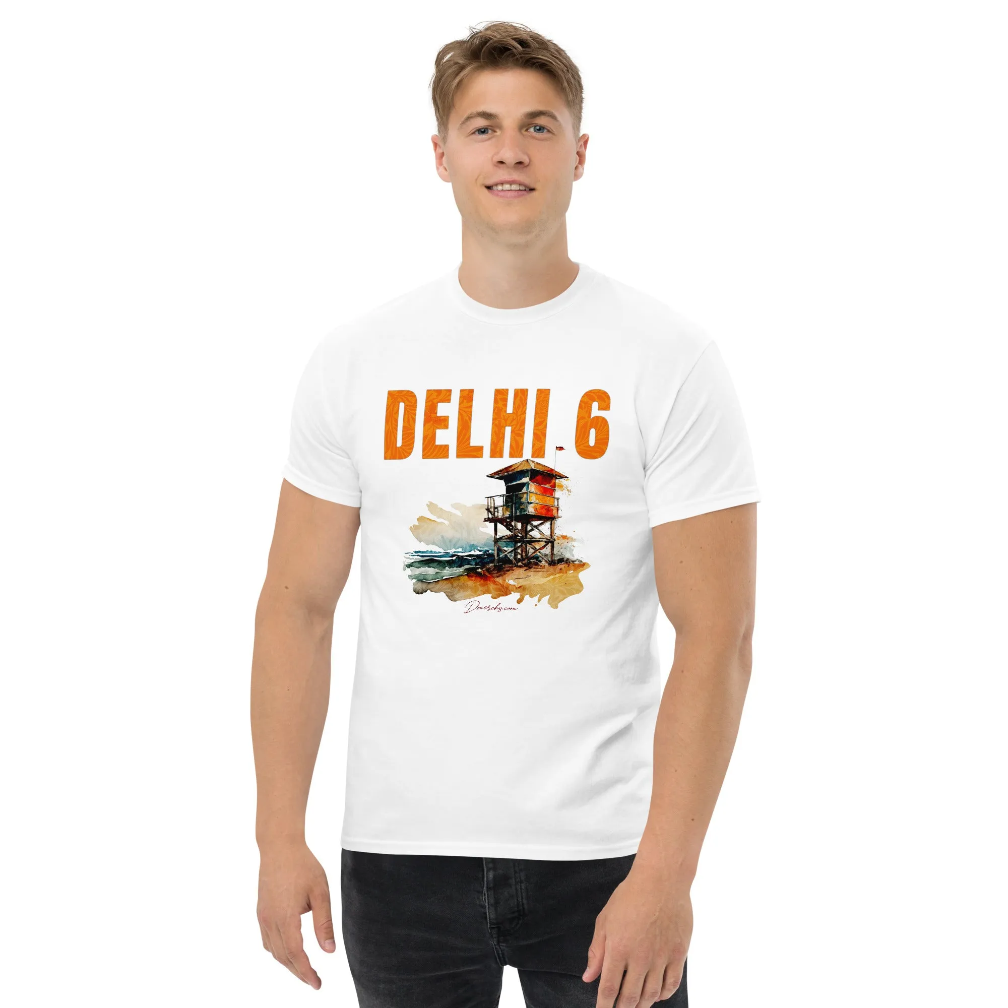 Delhi 6 colors Men's classic tee