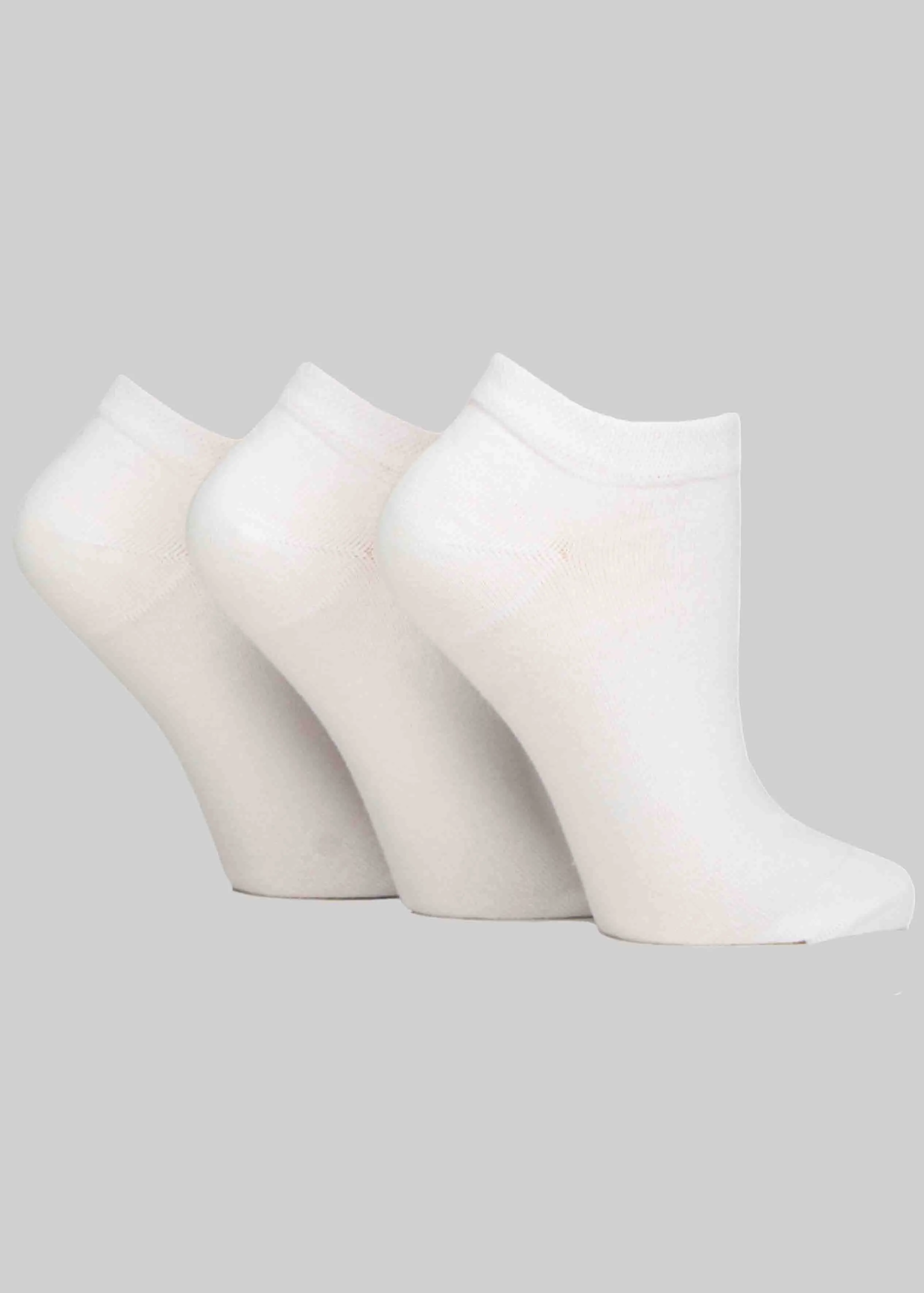 Diabetic Mens Gentle Grip Trainer Socks 3 Pair Pack