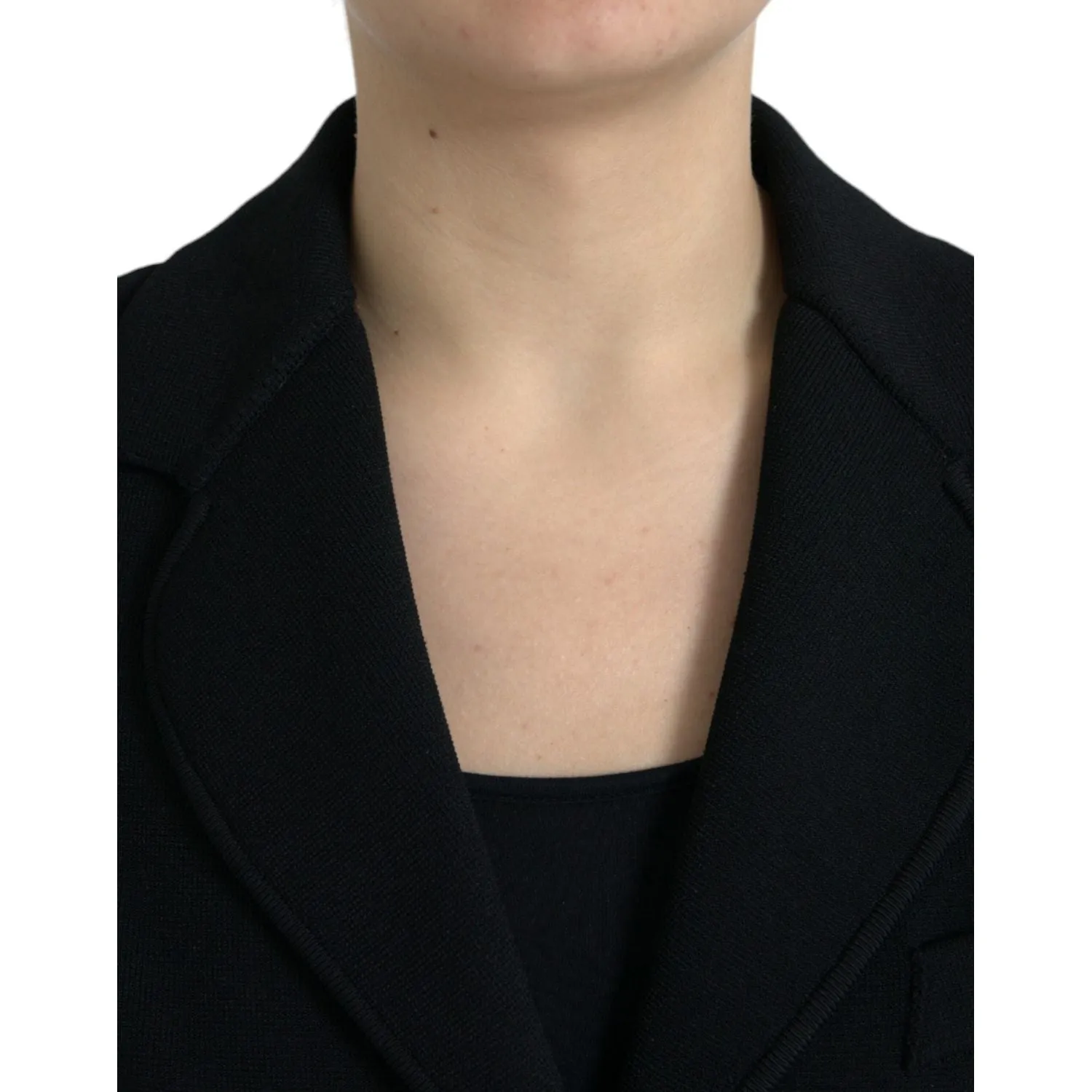 Dolce & Gabbana Elegant Black Designer Blazer for Women