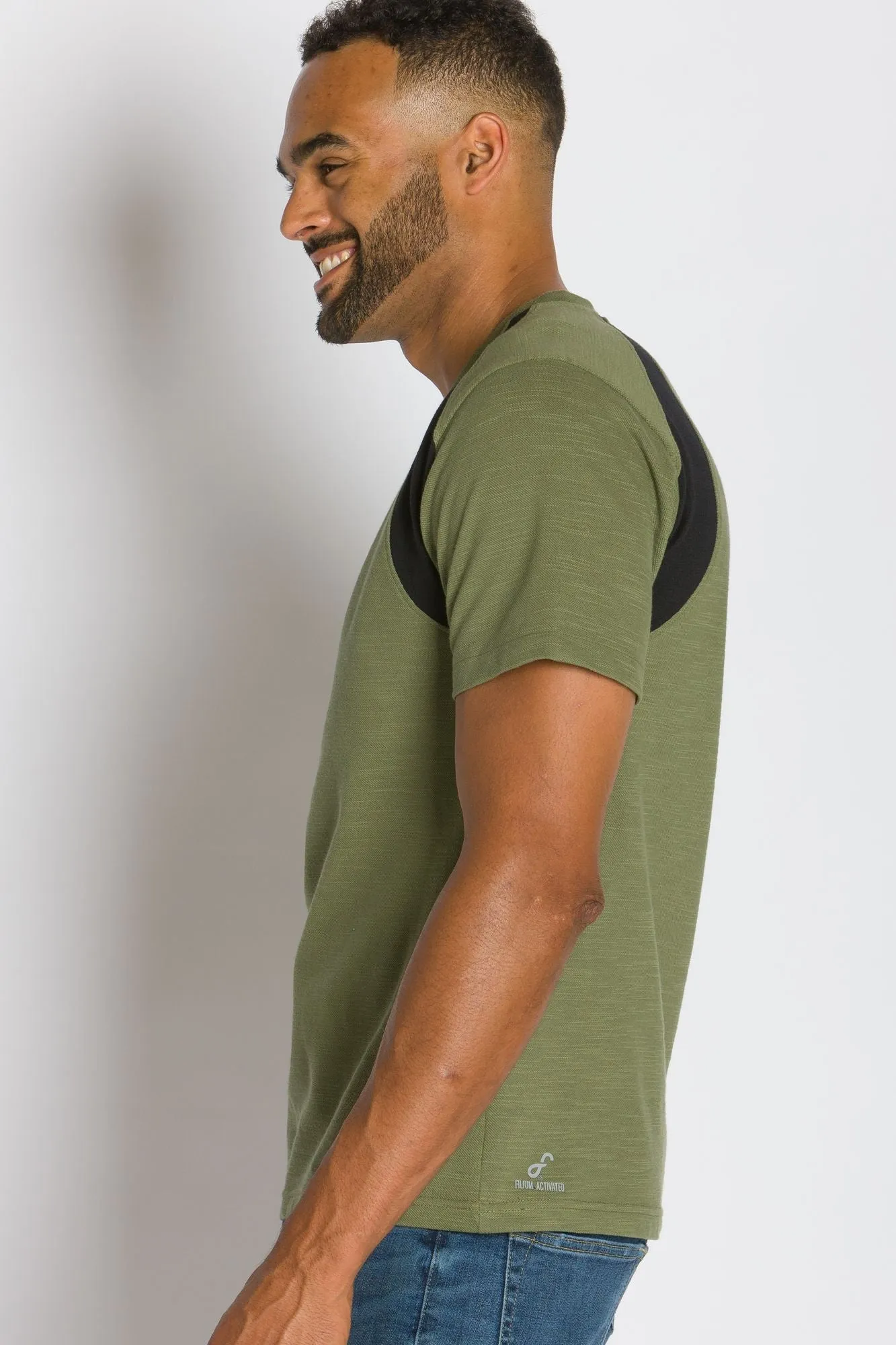 Excursion | Men's Short Sleeved Henley with Mesh Panels