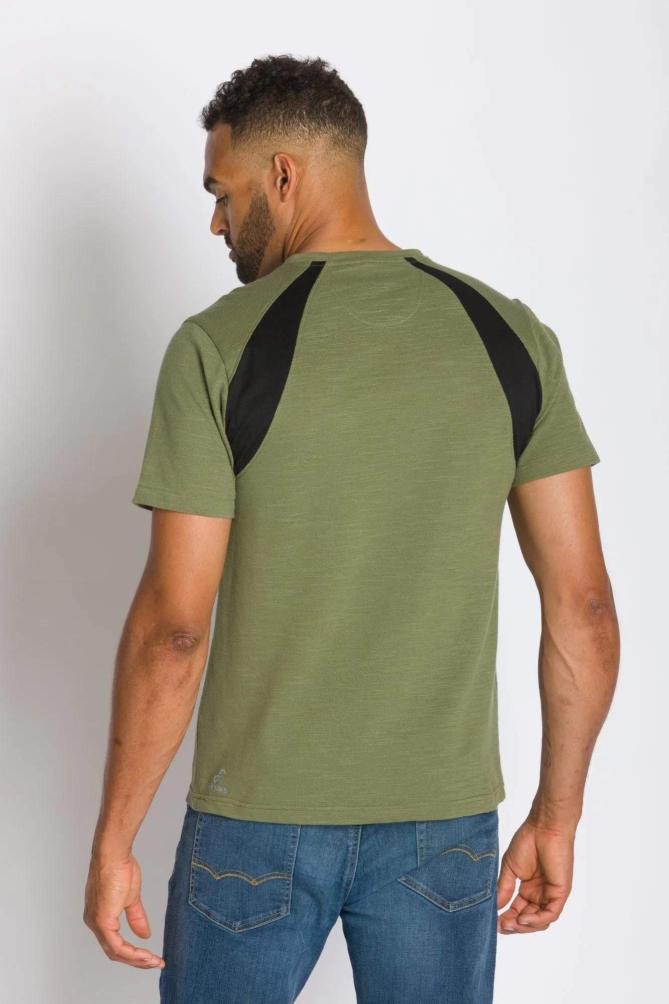 Excursion | Men's Short Sleeved Henley with Mesh Panels