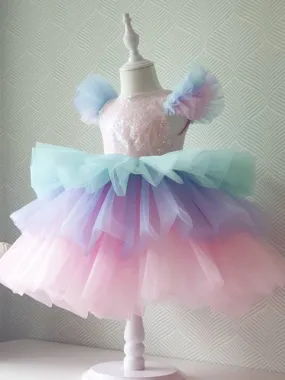 Fairytale Dreams Ruffle Party Dress