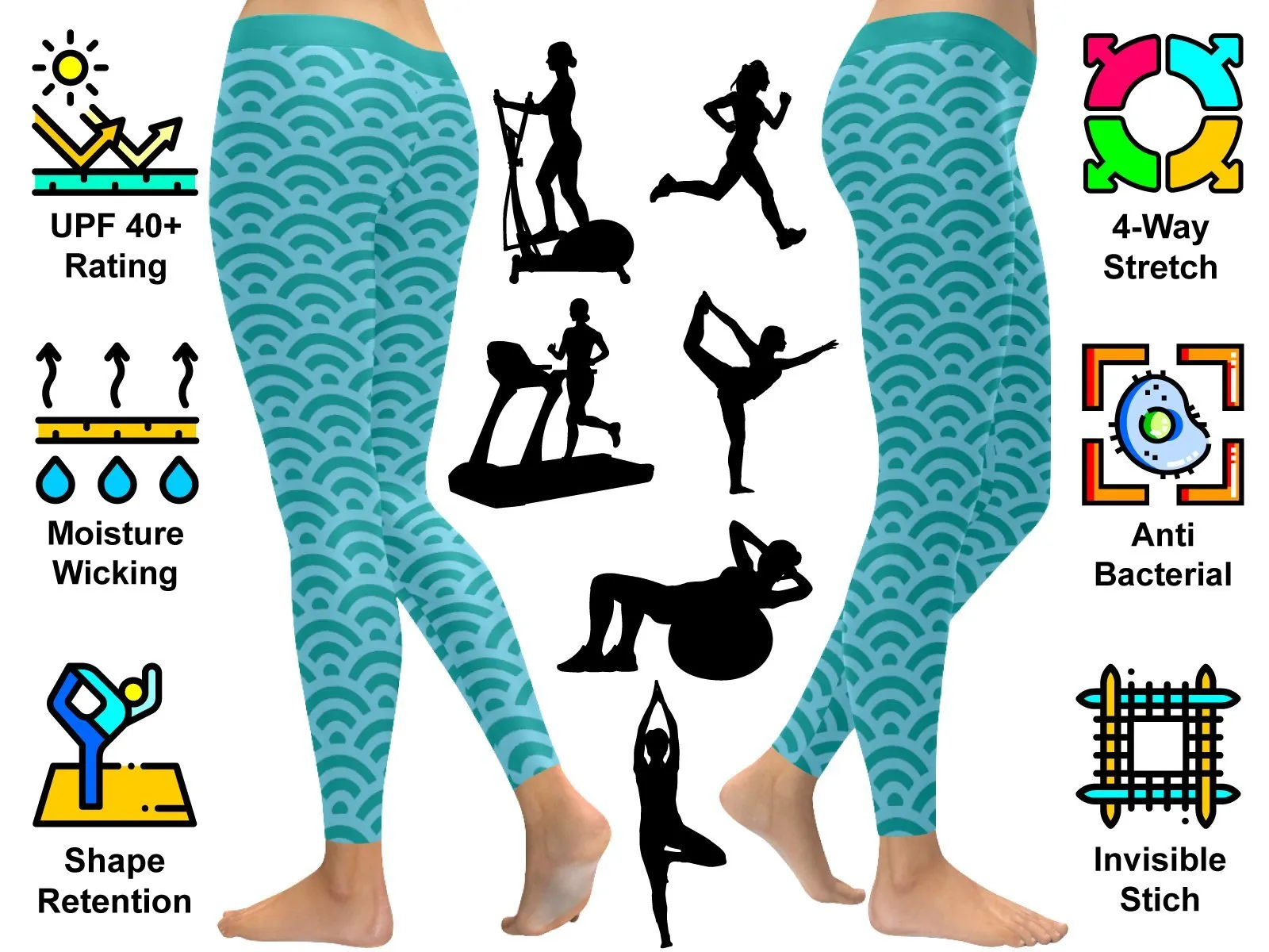 Faith & Fear Soft Leggings For Women - Christian Leggings For Women