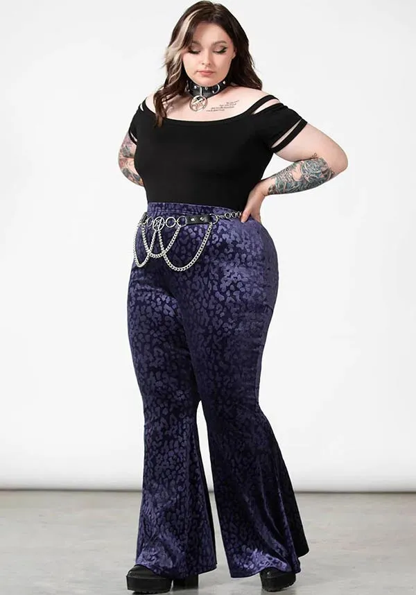 Ferine [Plum] | BELL BOTTOMS**