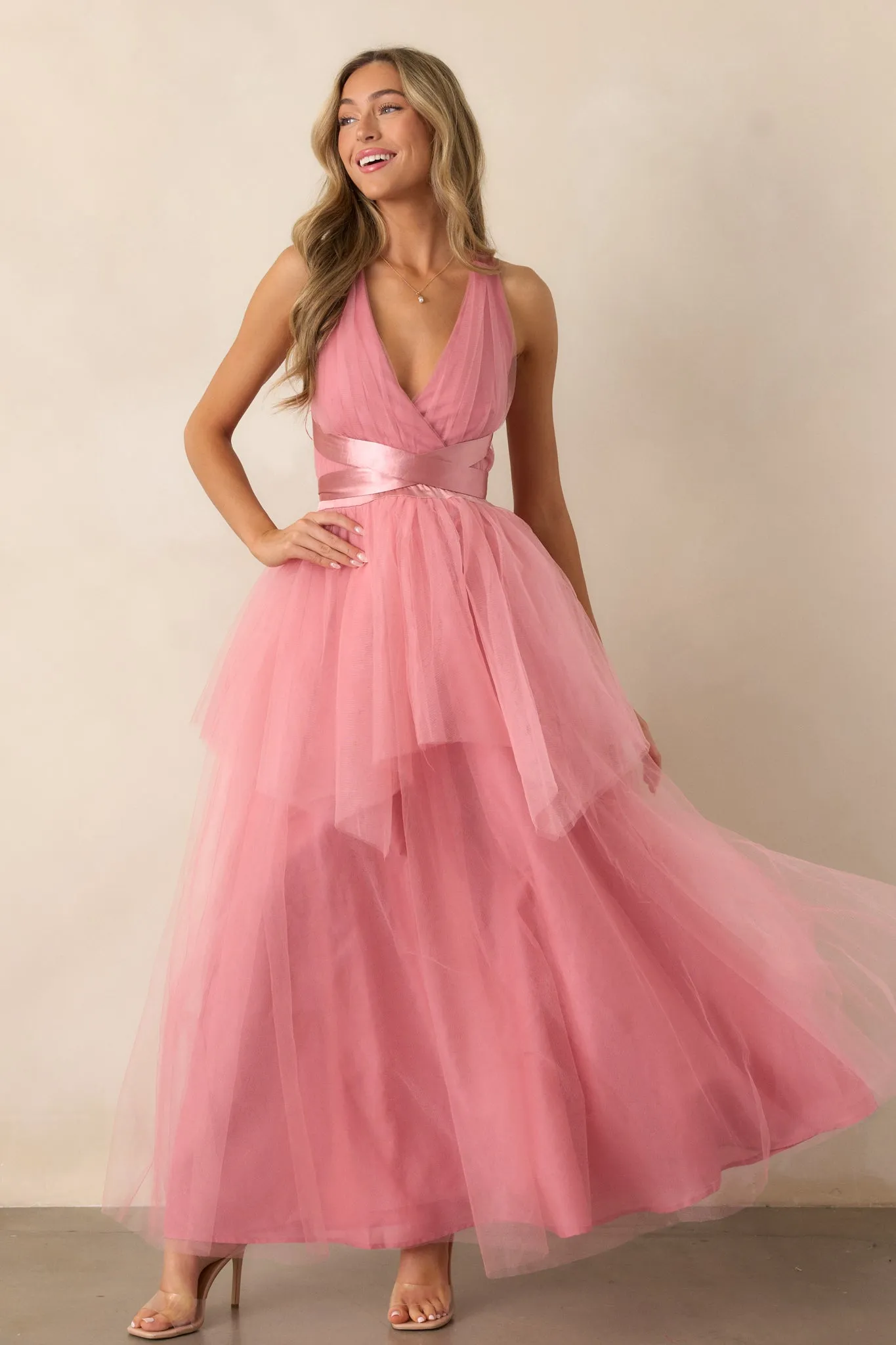 Graceful Movements Rose Maxi Dress