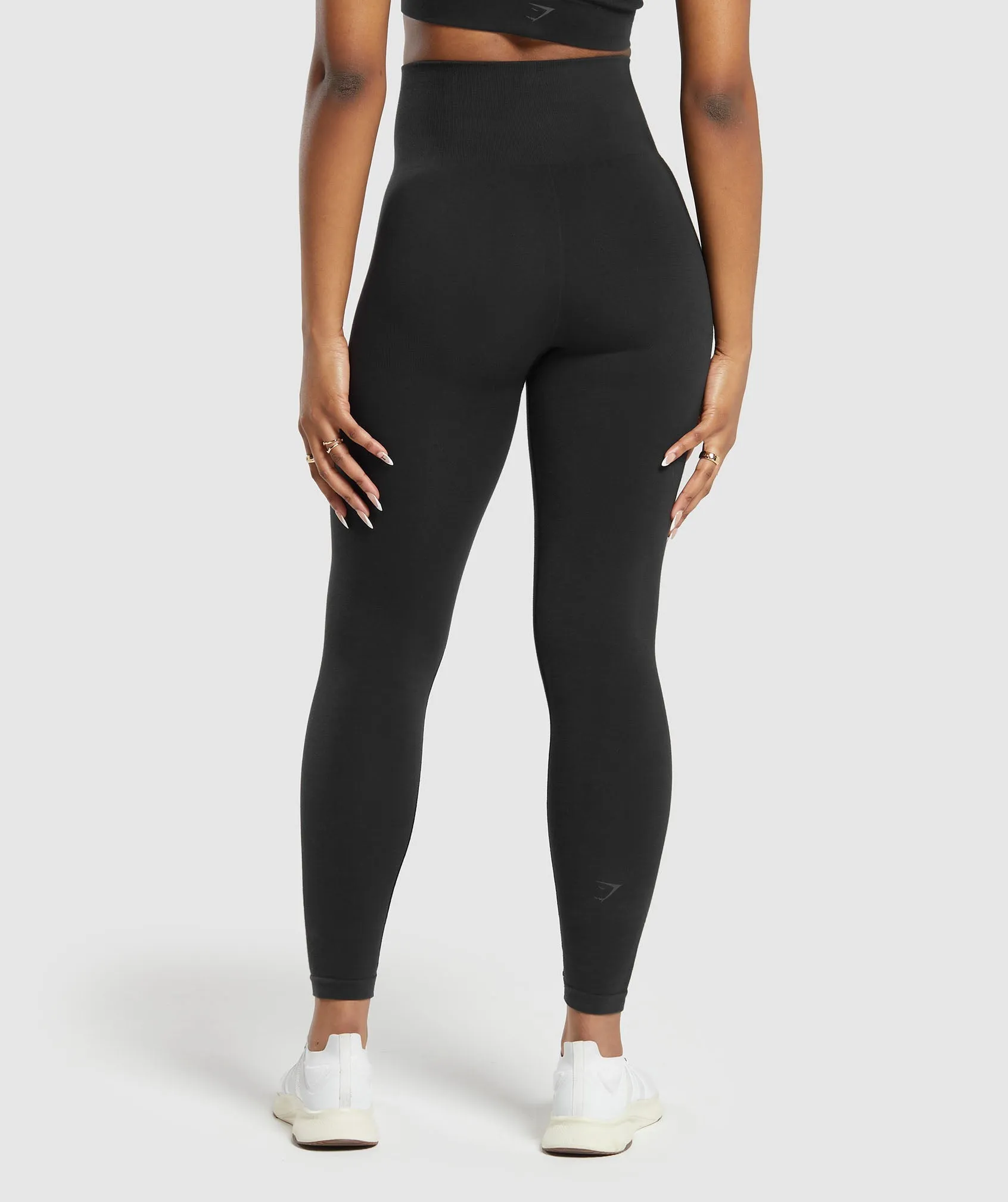 Gymshark Cotton Seamless Leggings - Black