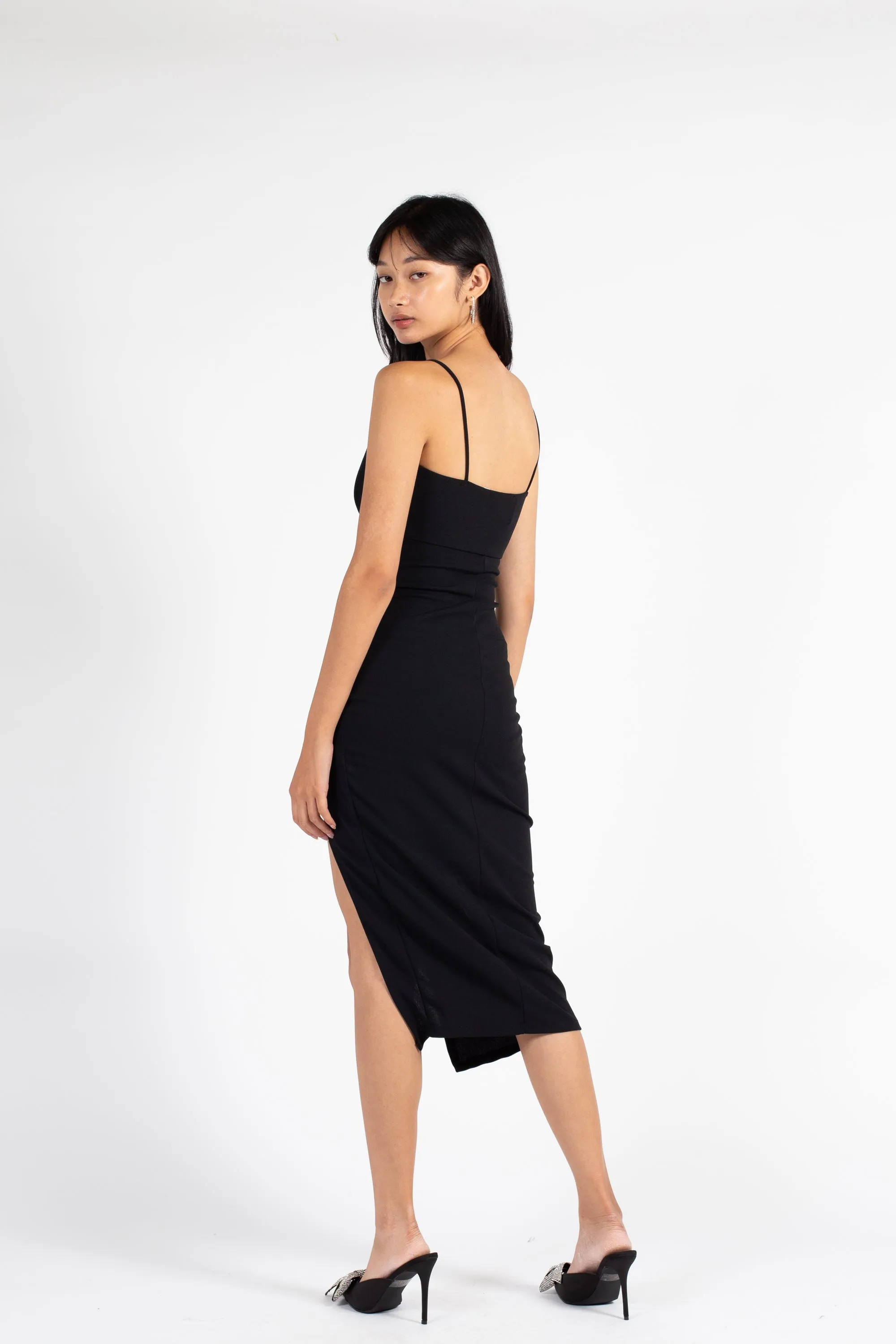 Jessica Tulip Bodycon Midi Dress