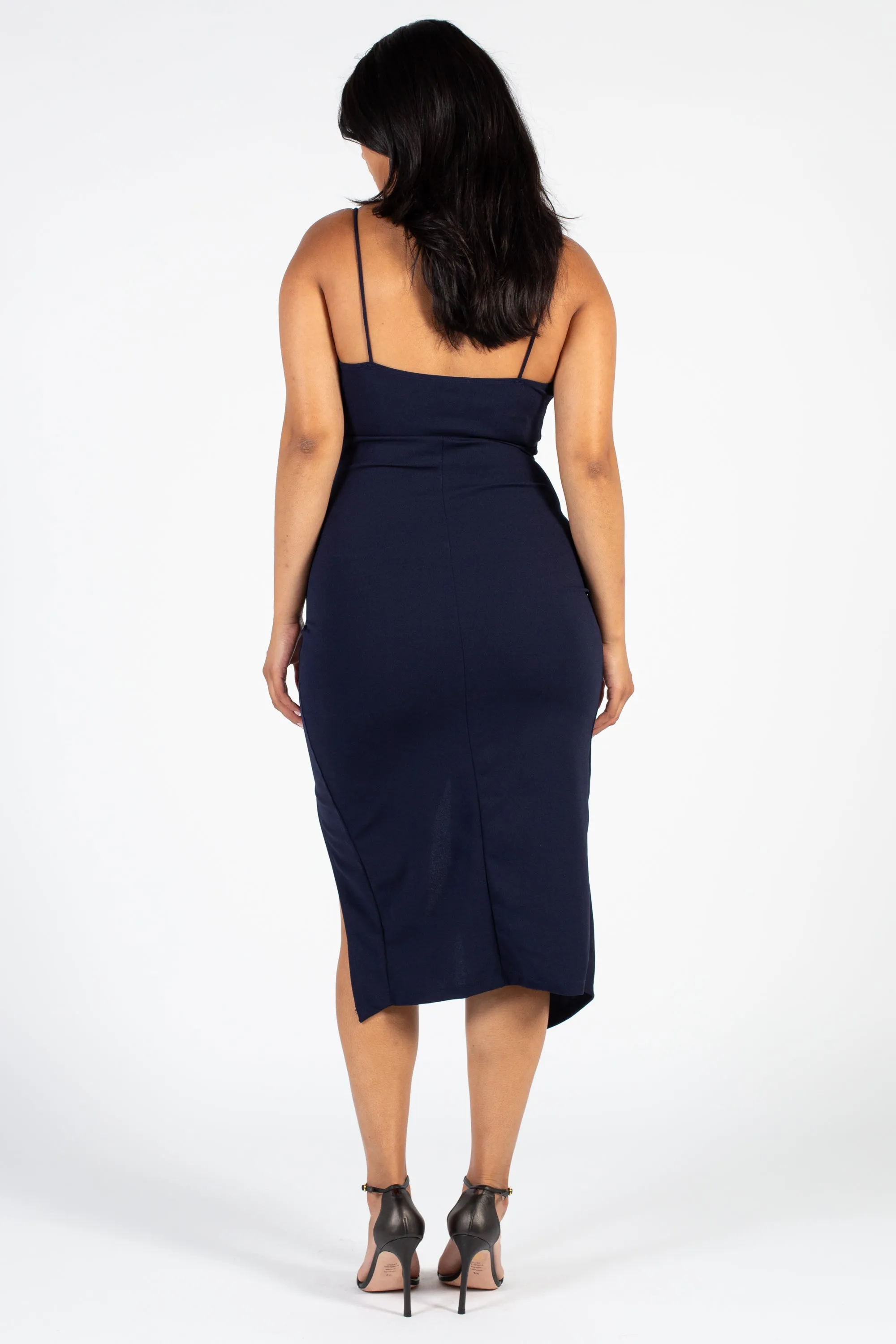 Jessica Tulip Bodycon Midi Dress