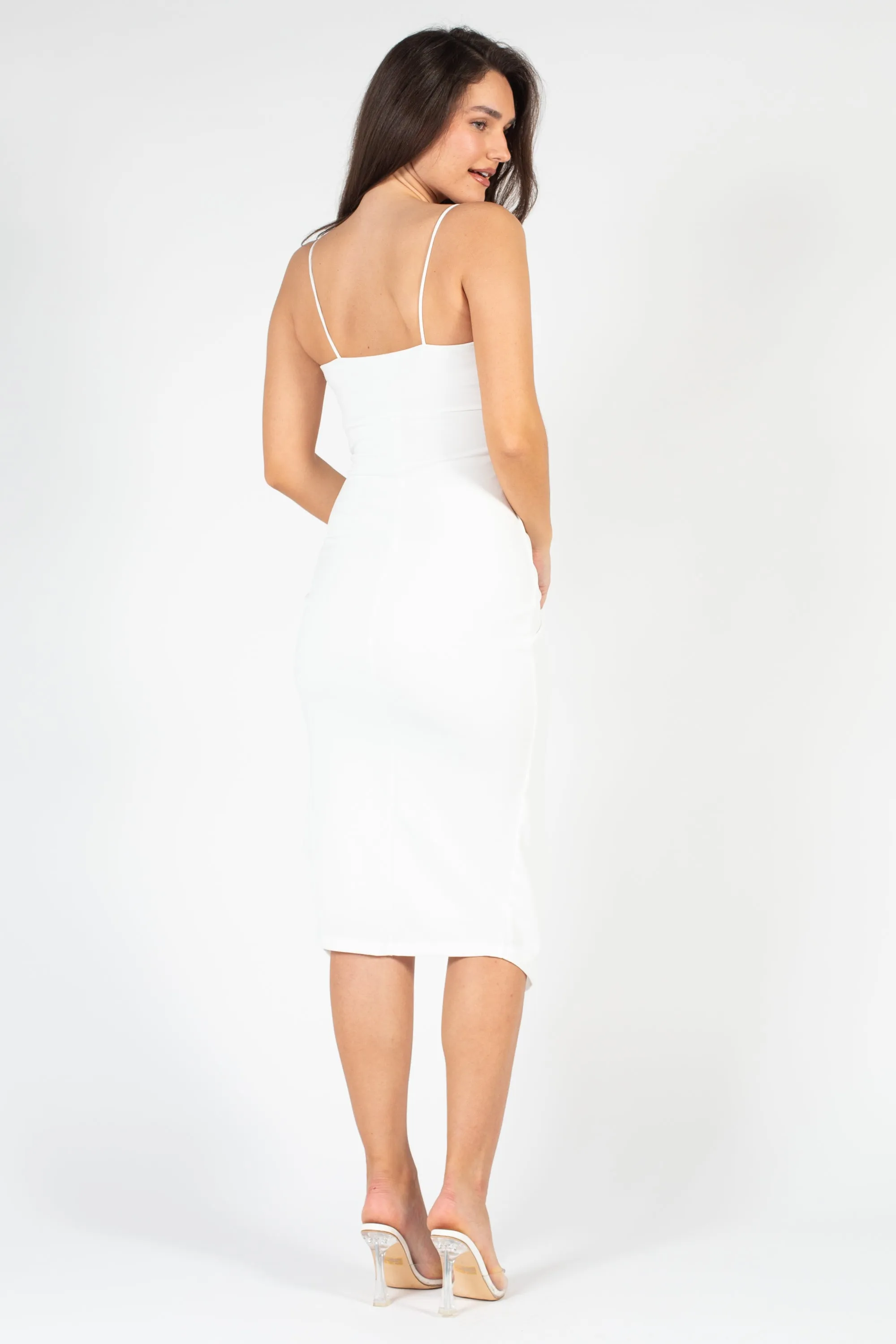 Jessica Tulip Bodycon Midi Dress