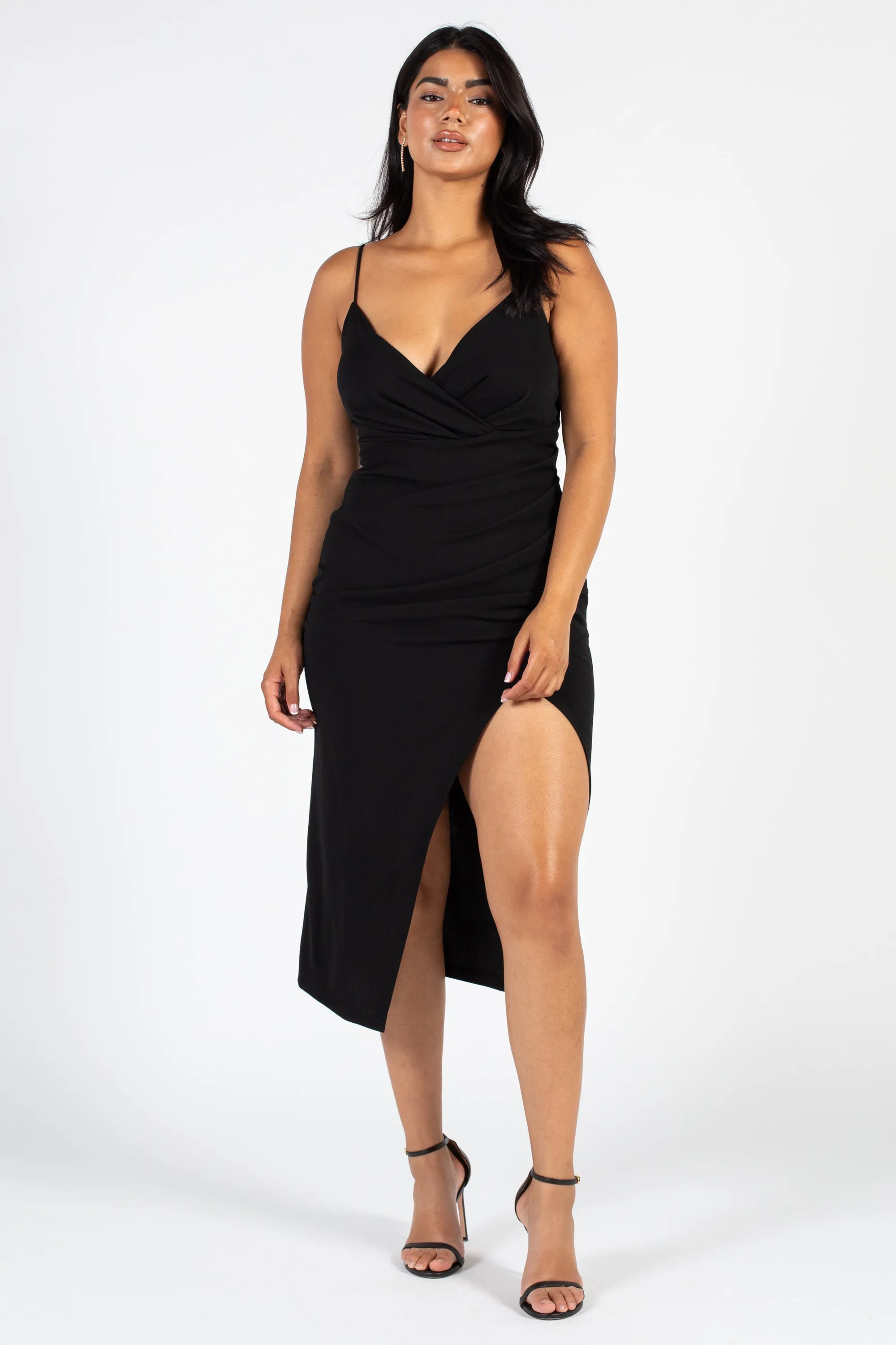 Jessica Tulip Bodycon Midi Dress