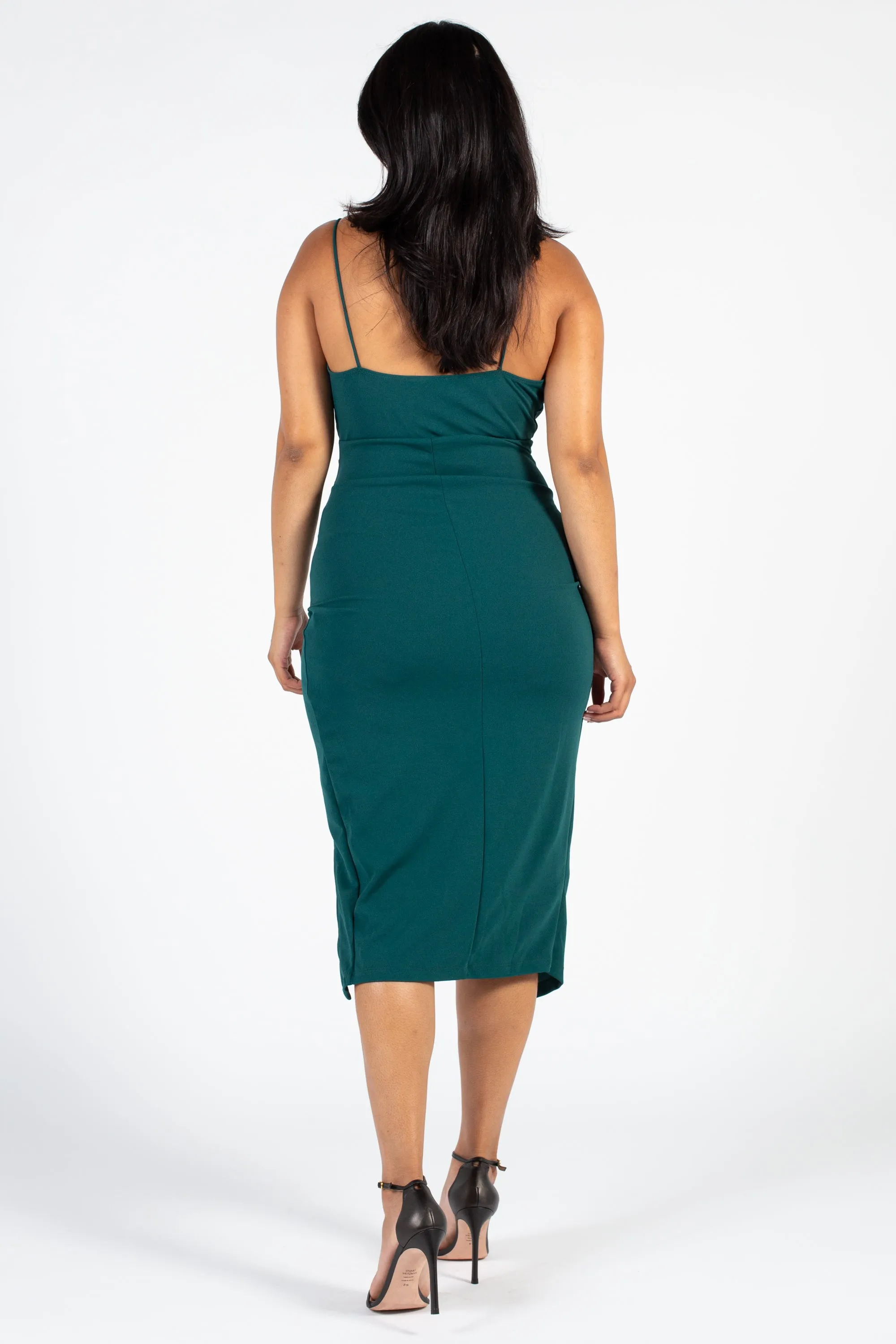 Jessica Tulip Bodycon Midi Dress