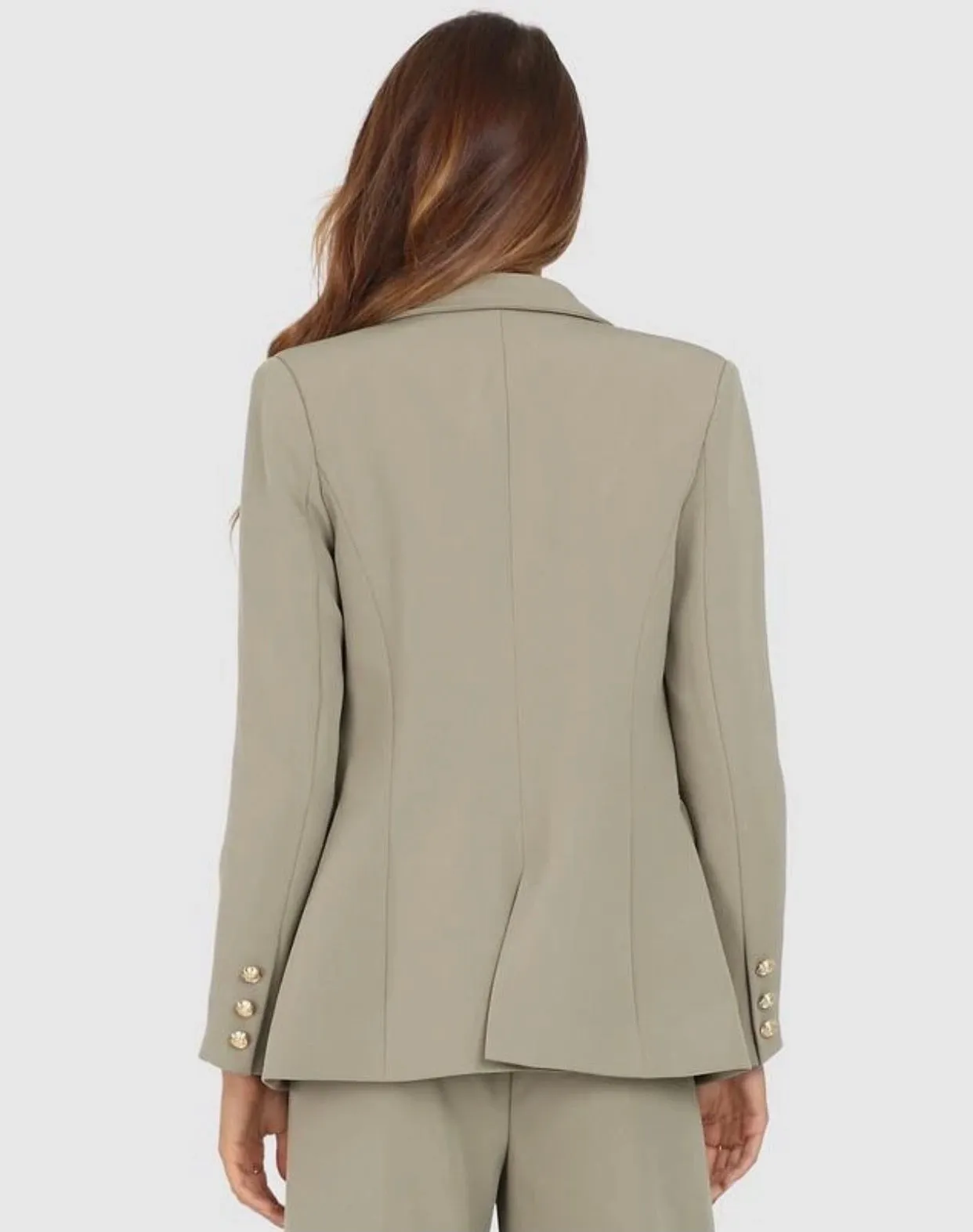 Kendra khaki blazer