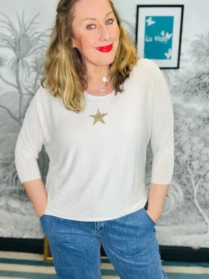 Lainy Double Layer Star Top