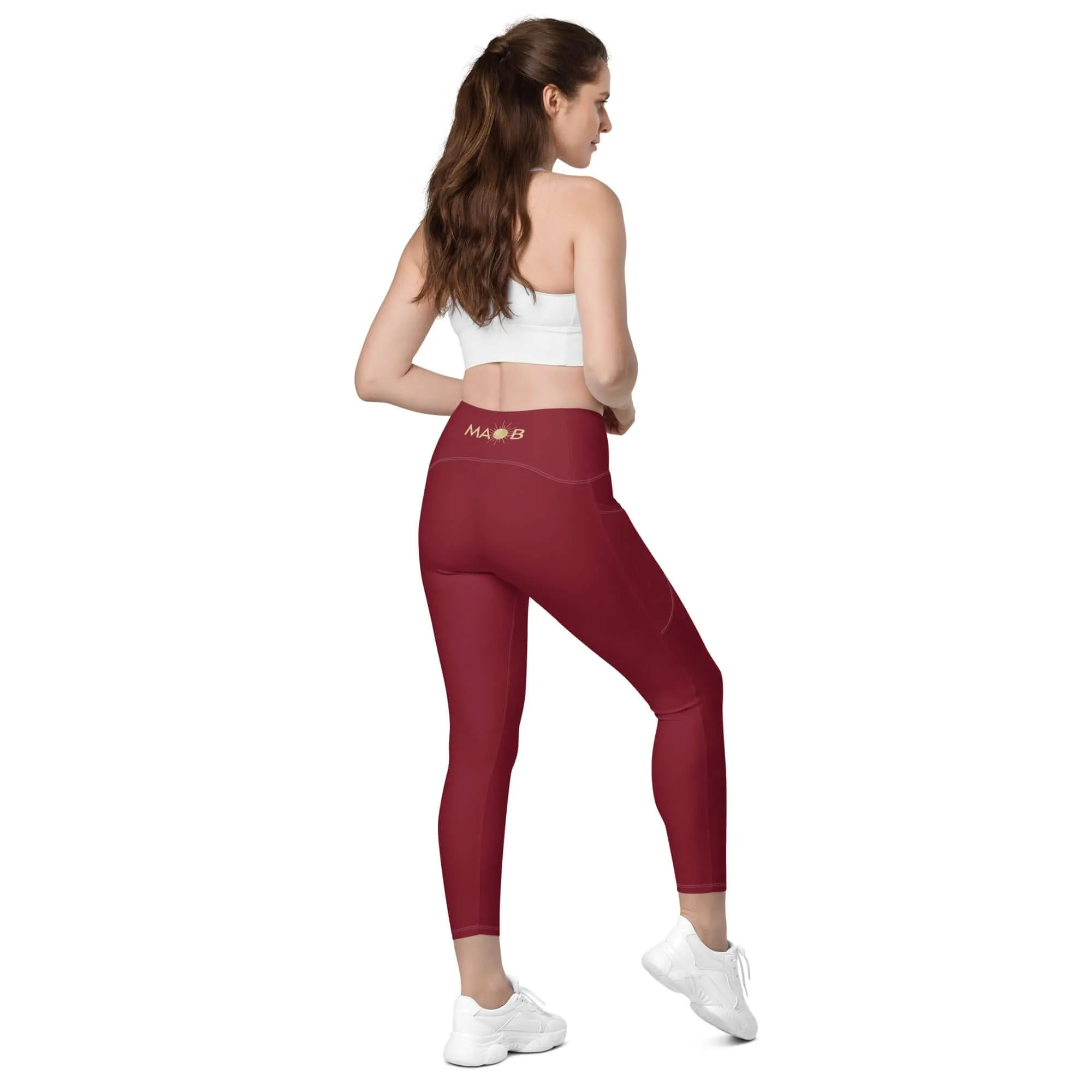 Leggings mit Taschen MAOB - FEUER