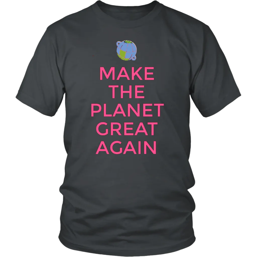 Macron to Congress: 'Make the Planet Great Again' T-shirt